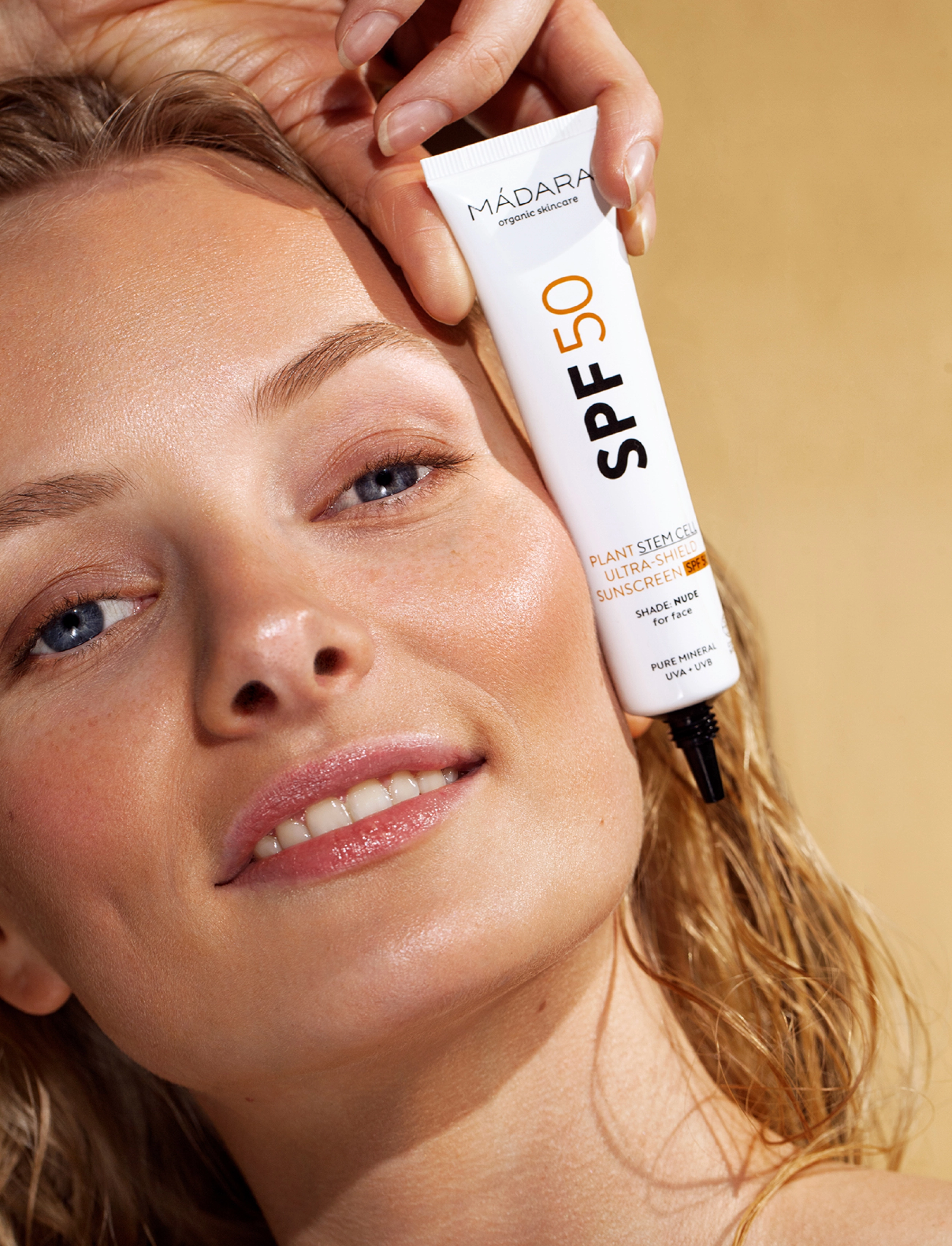 MÁDARA - SPF50 Plant Stem Cell Ultra-Shield Sunscreen - for ansiktet - clear - 5