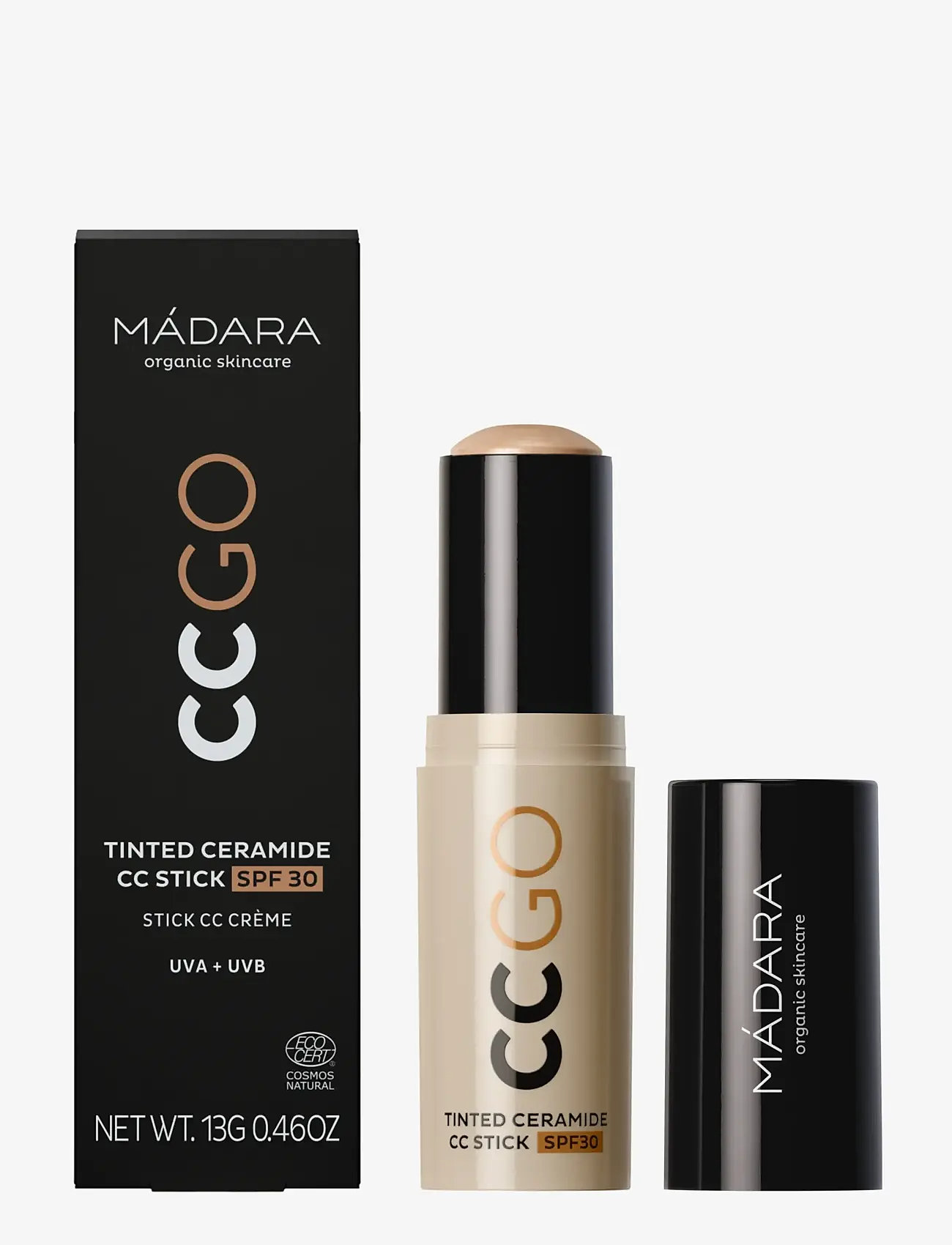 MÁDARA - CC GO Tinted Ceramide CC Stick SPF30 - makeup - #40 sand - 2