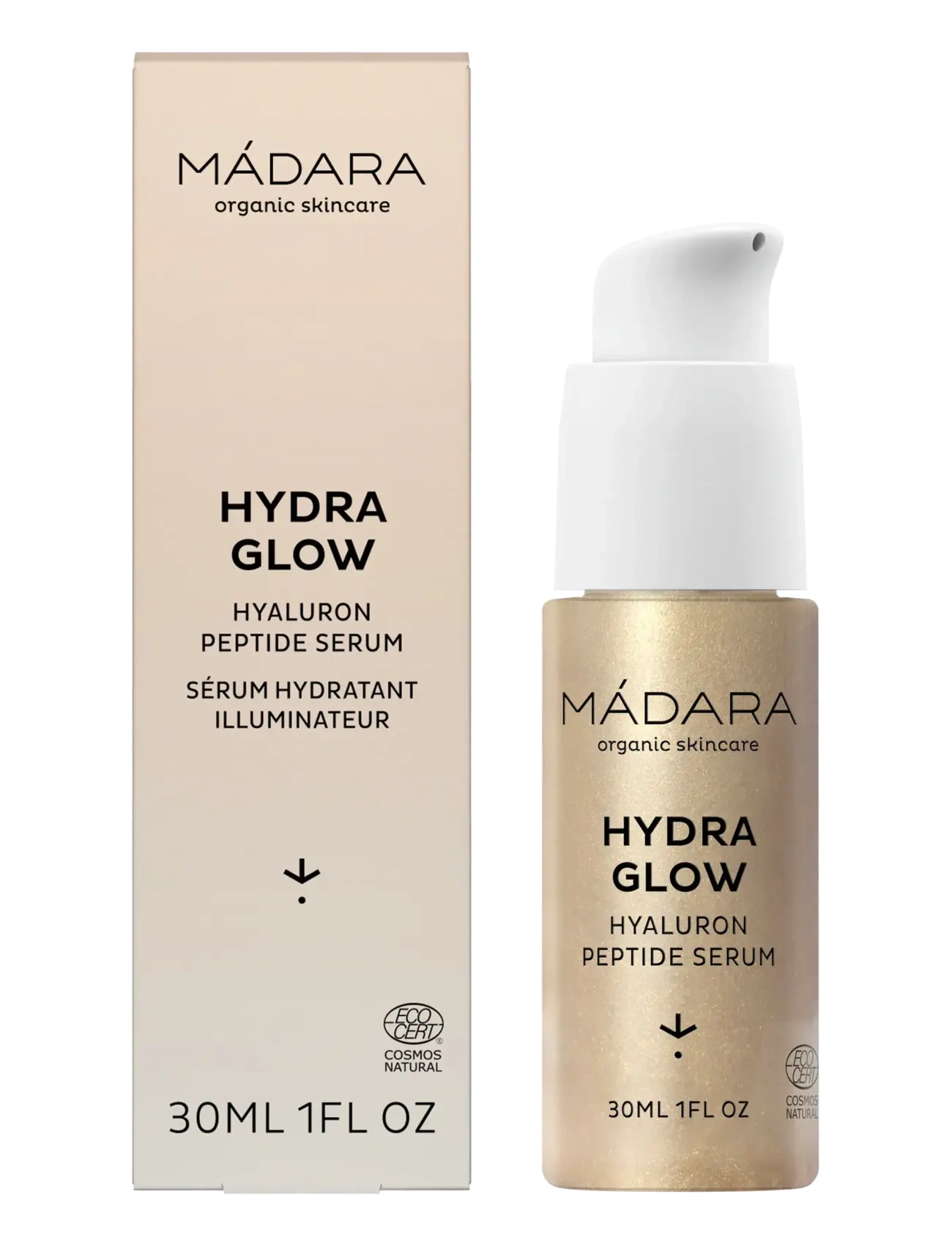 MÁDARA - HYDRA GLOW Hyaluron Peptide Serum - alle 20–50€ - clear - 2