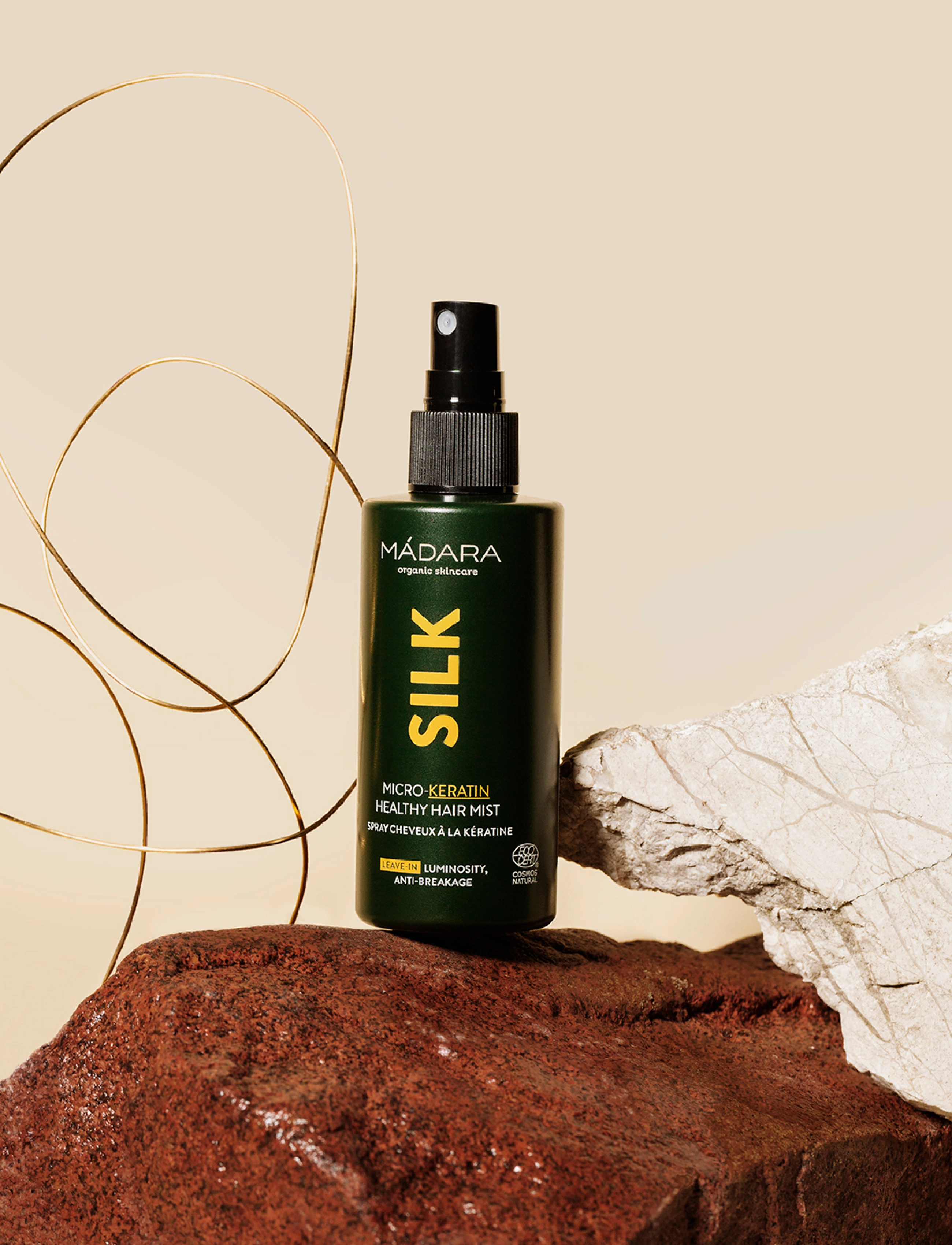 MÁDARA - SILK Micro-Keratin Healthy Hair Mist - hårkur - clear - 2
