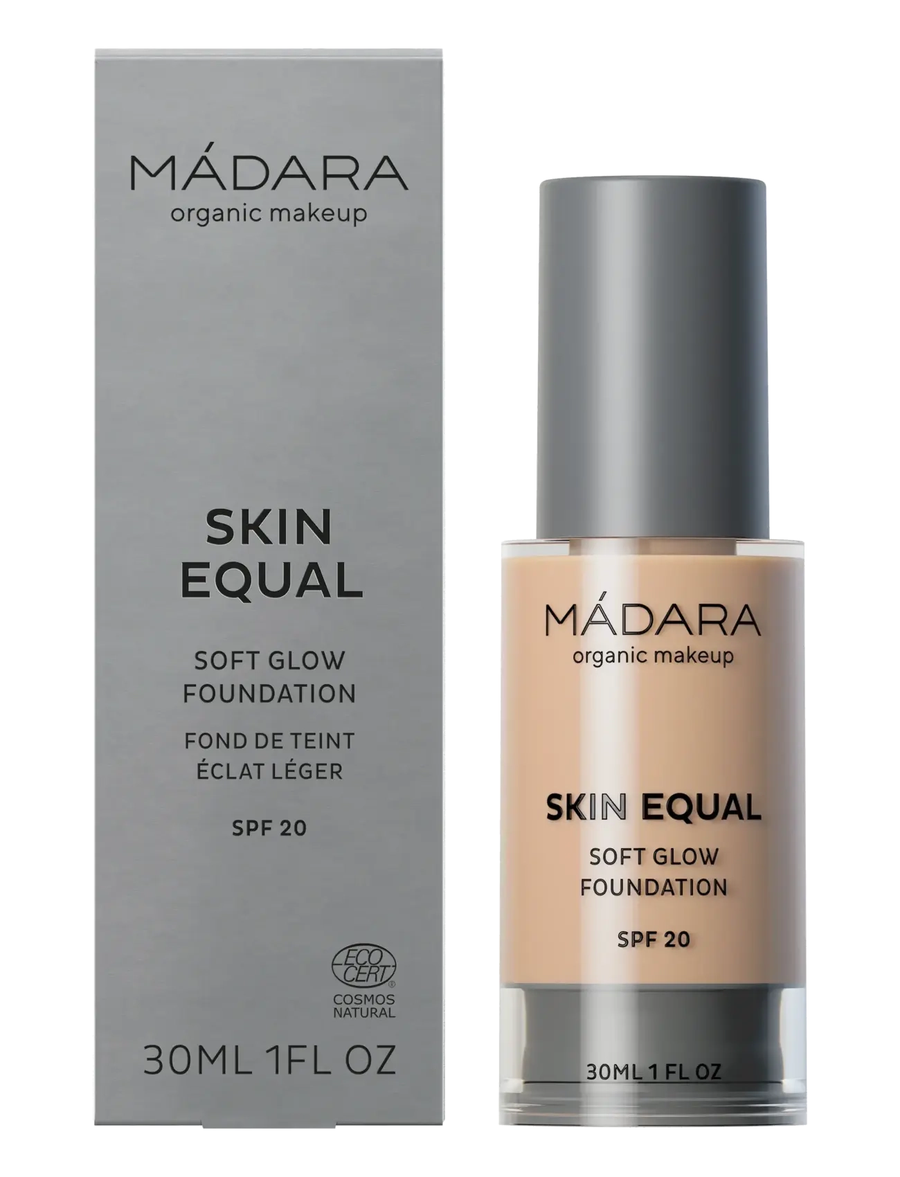MÁDARA - SKIN EQUAL FOUNDATION - makeup - #20 ivory - 2