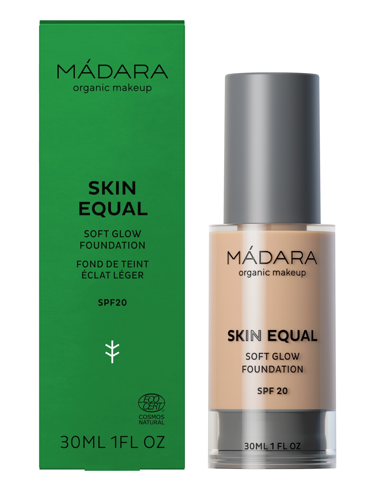 MÁDARA - SKIN EQUAL FOUNDATION - smink - #20 ivory - 2