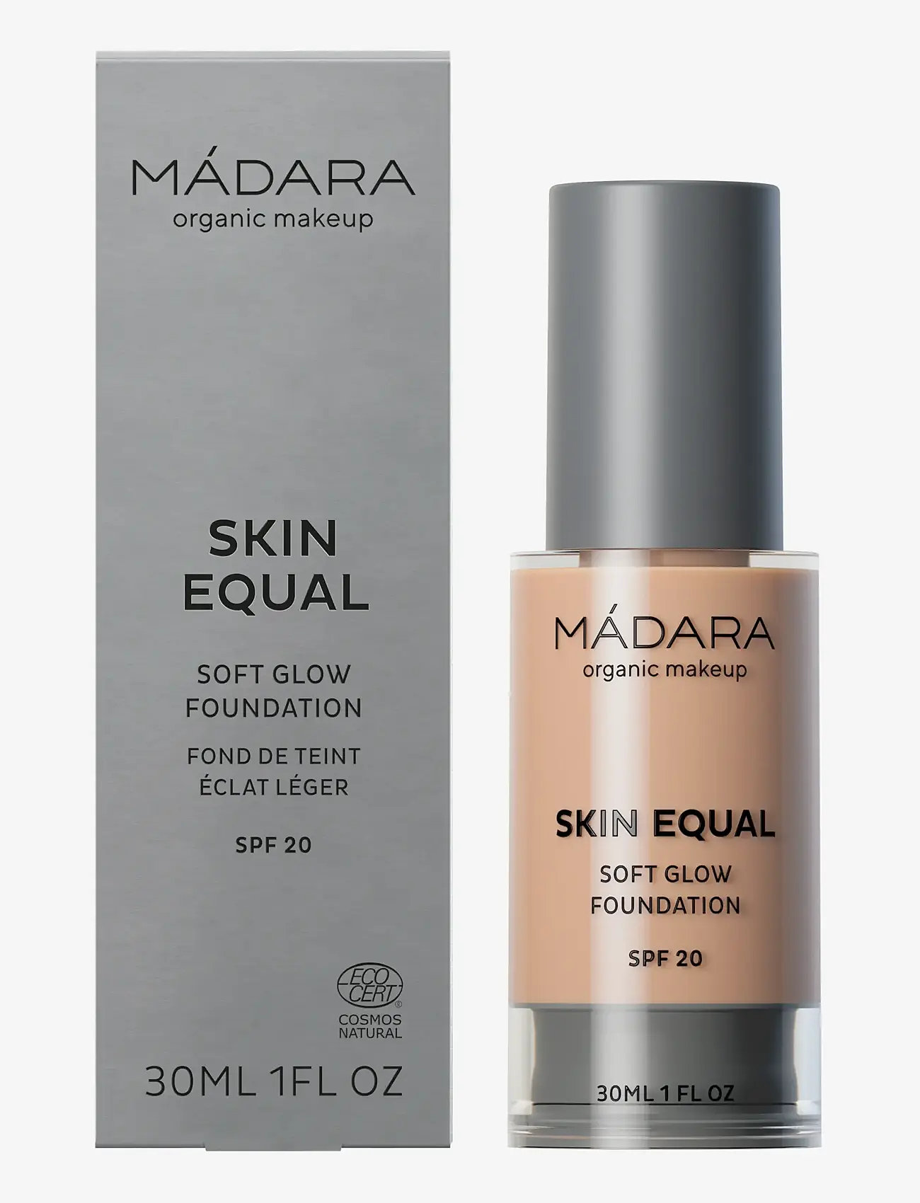 MÁDARA - SKIN EQUAL FOUNDATION - makeup - #30 rose ivory - 2