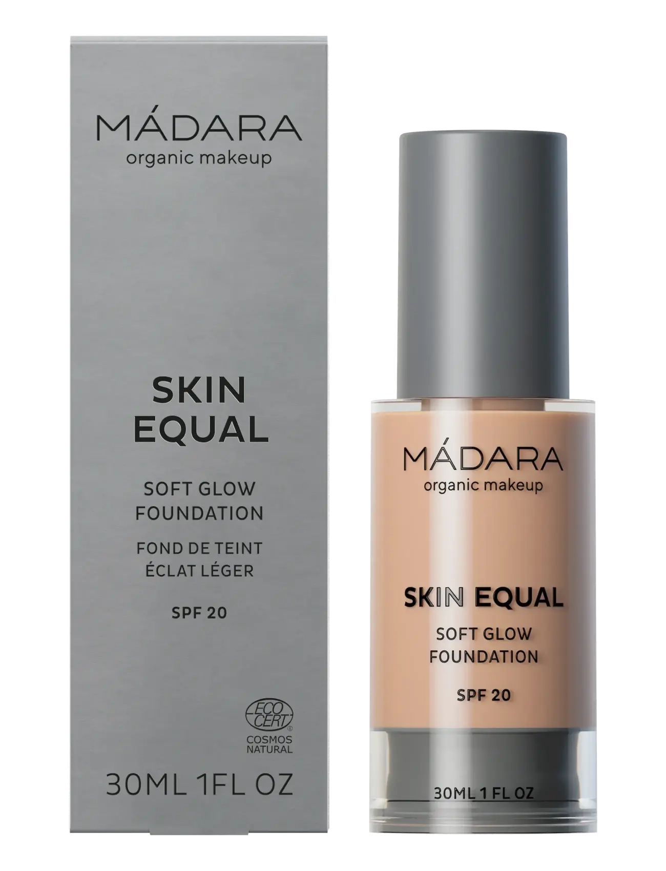 MÁDARA - SKIN EQUAL FOUNDATION - makeup - #30 rose ivory - 2