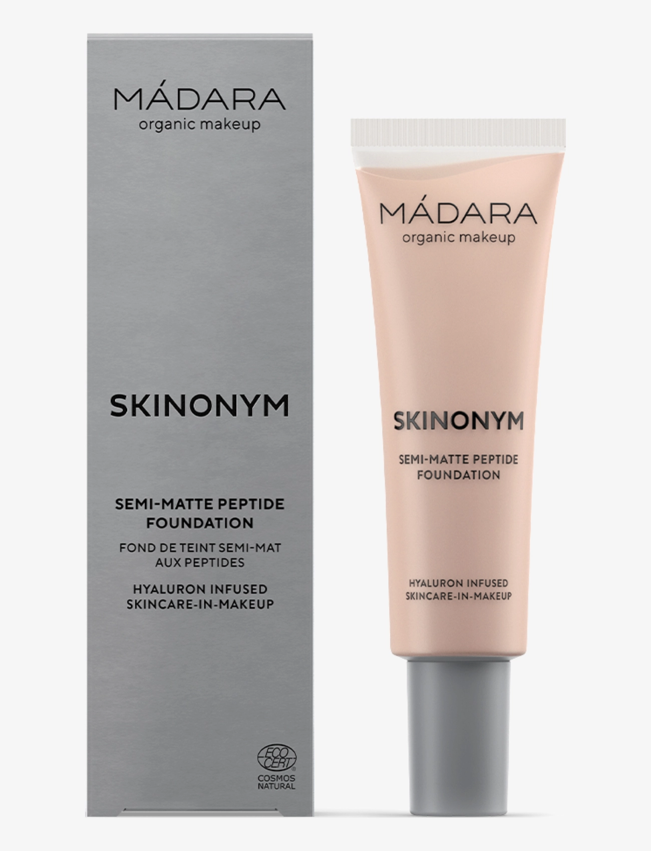 MÁDARA - SKINONYM Semi-Matte Peptide Foundation - smink - #30 rose ivory - 2