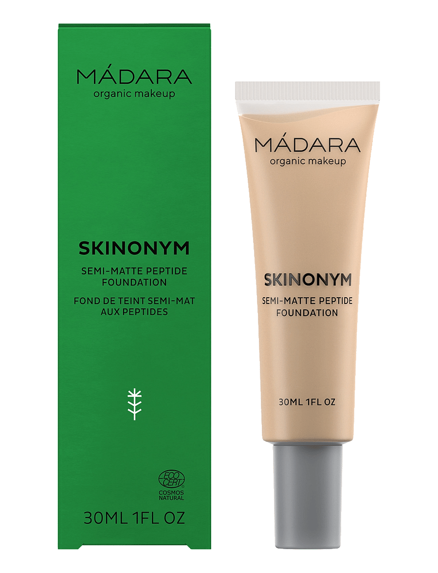 MÁDARA - SKINONYM Semi-Matte Peptide Foundation - makeup - #35 true beige - 2