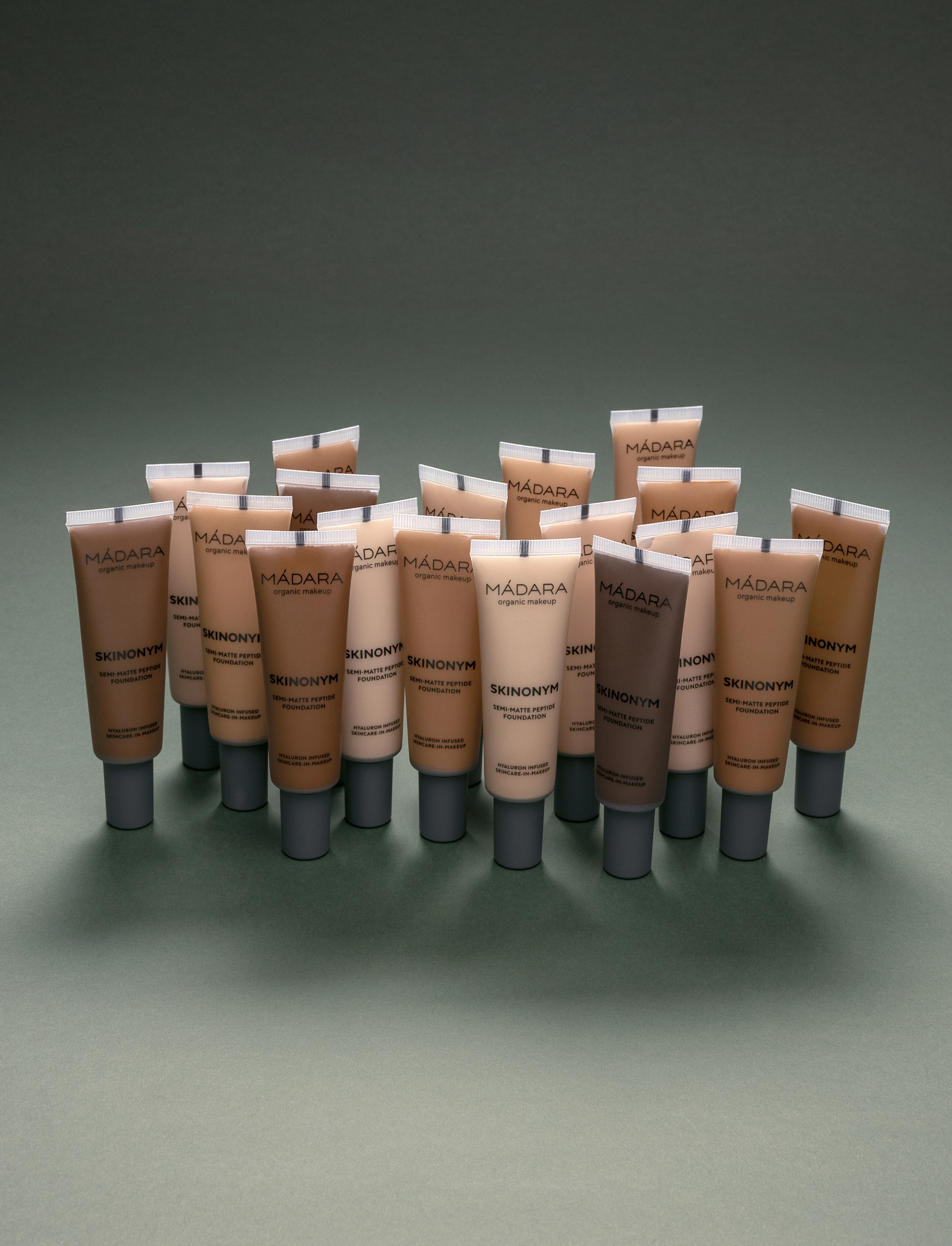 MÁDARA - SKINONYM Semi-Matte Peptide Foundation - förðunarvörur - #35 true beige - 5