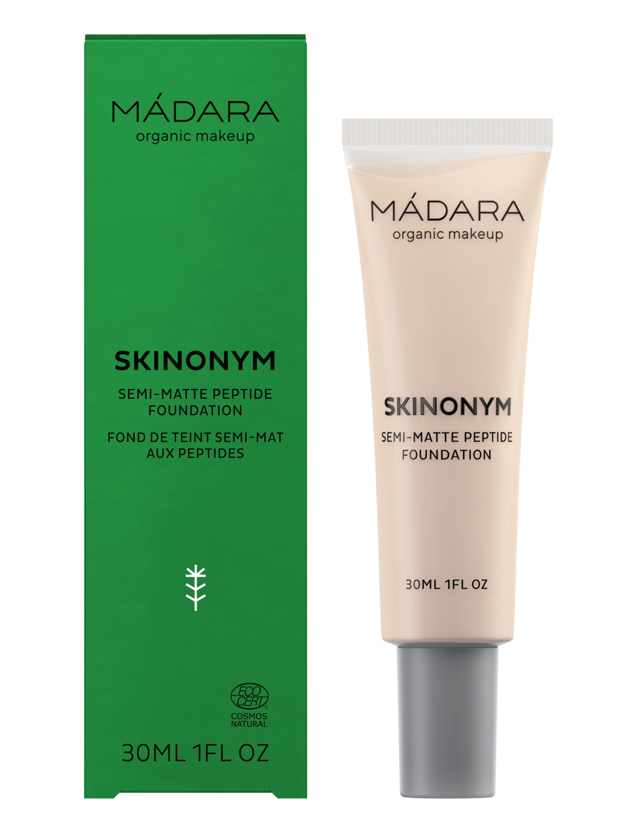 MÁDARA Skinonym Semi-Matte Peptide Foundation foundation & concealer dam – bild 2