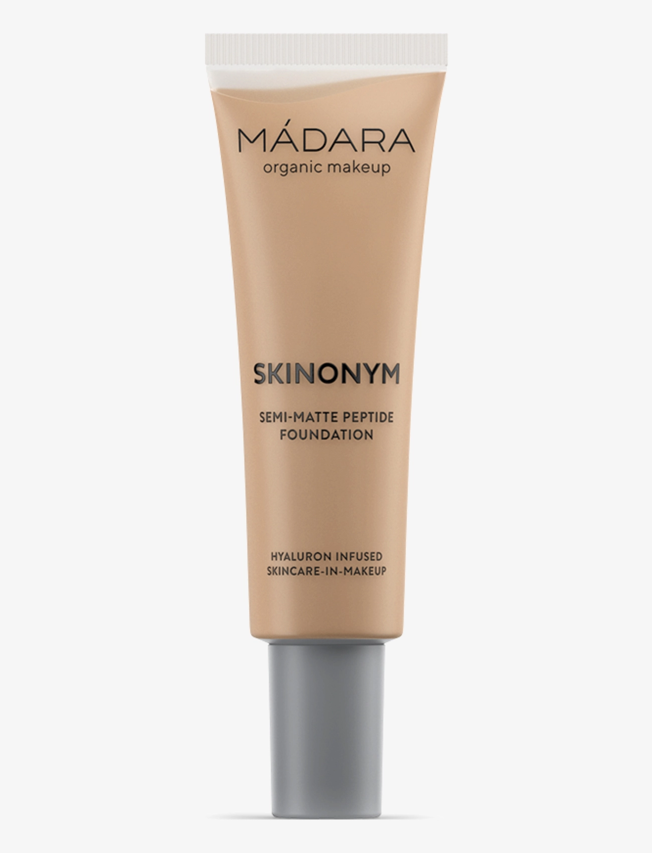 MÁDARA SKINONYM Semi-Matte Peptide Foundation - MÁDARA - 65 WARM TAN / natural