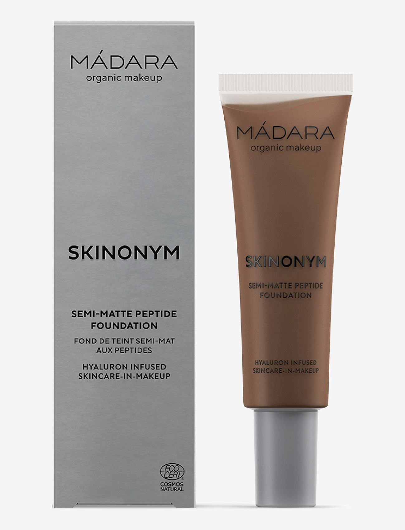 MÁDARA - SKINONYM Semi-Matte Peptide Foundation - makeup - #95 oak - 2