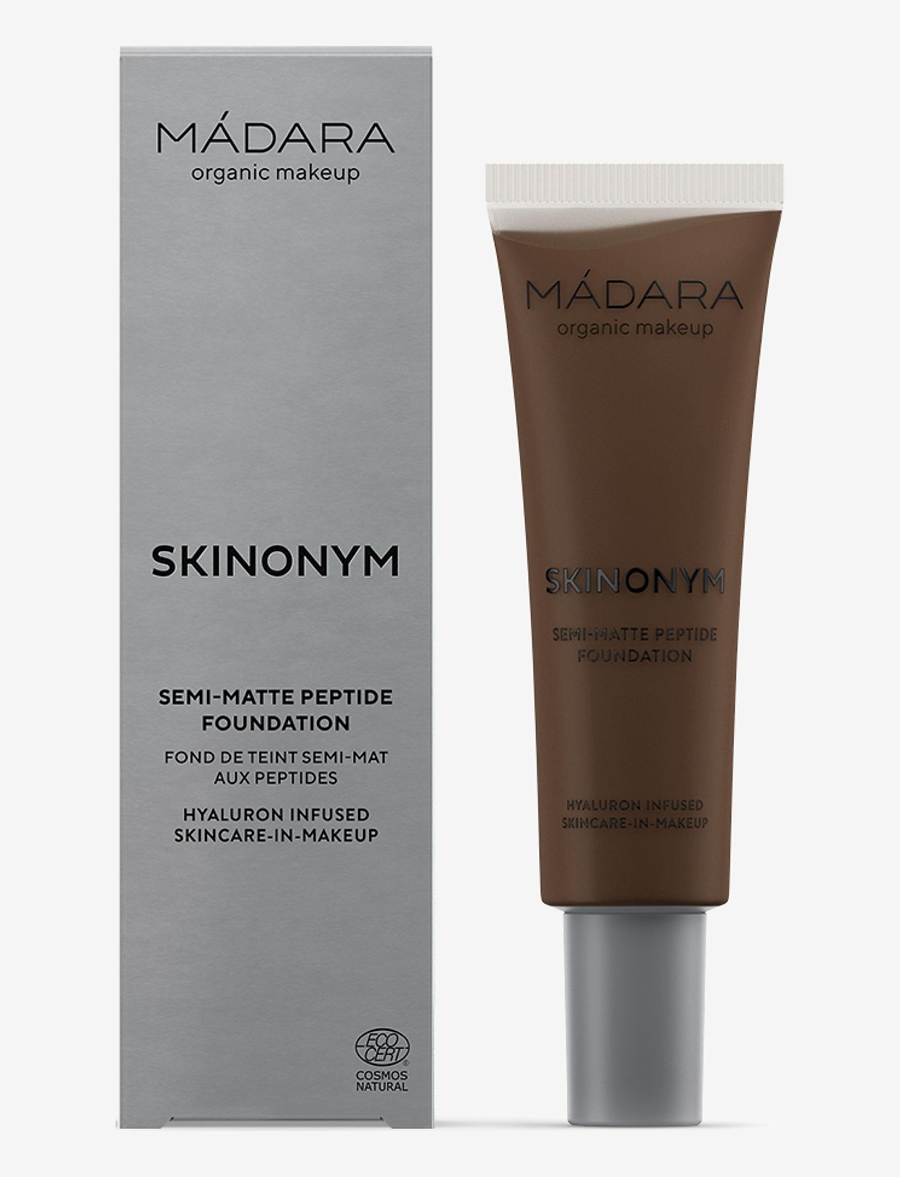 MÁDARA - SKINONYM Semi-Matte Peptide Foundation - smink - #100 mocha - 2