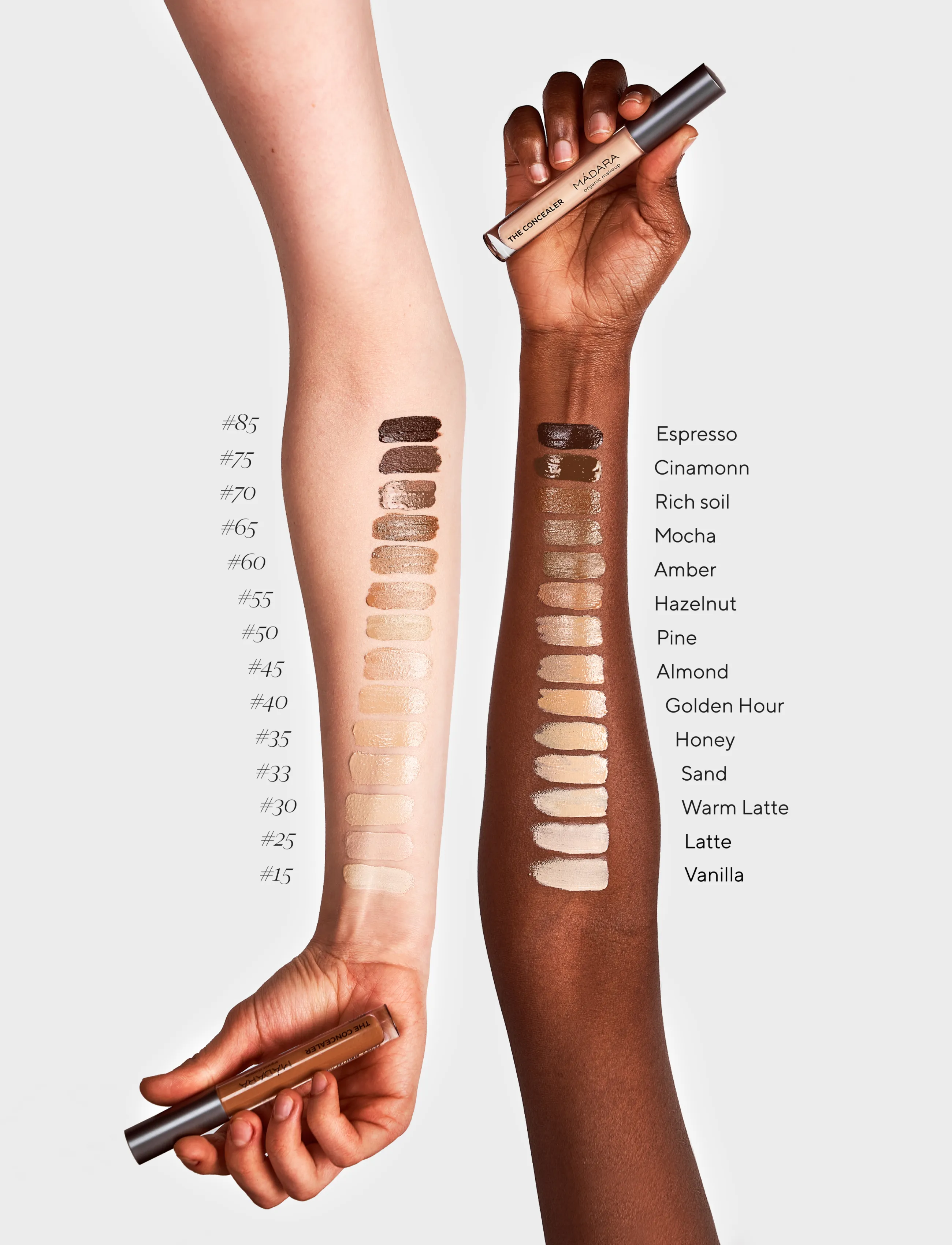 MÁDARA - THE CONCEALER - makeup - #33 sand - 5