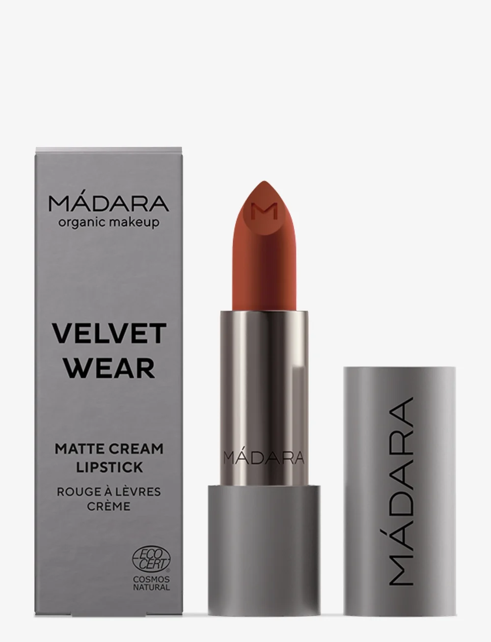 MÁDARA - VELVET WEAR Matte Cream Lipstick - redo för date night - #33 magma - 2