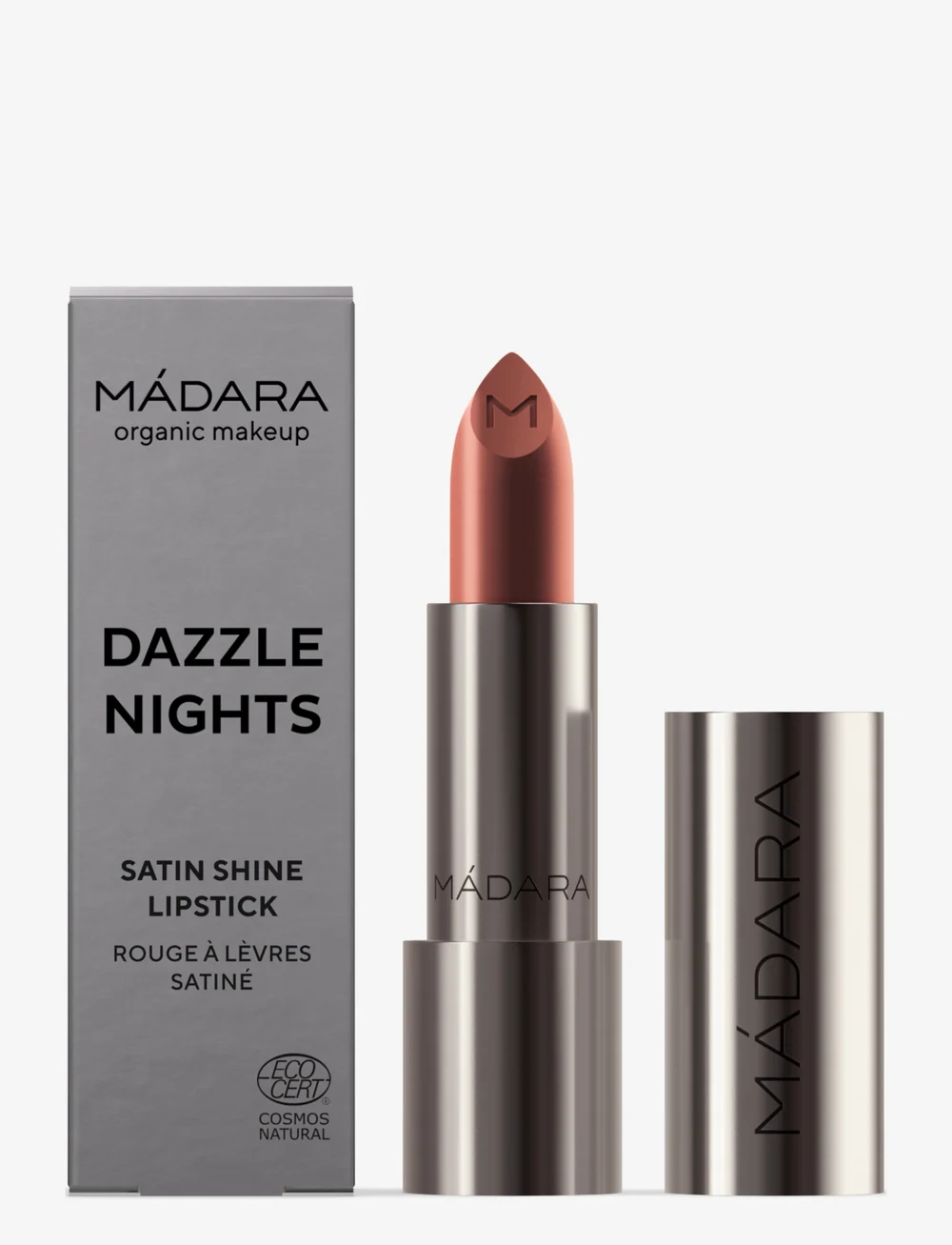 MÁDARA - DAZZLE NIGHTS Satin Shine Lipstick - redo för date night - #503 charisma - 2