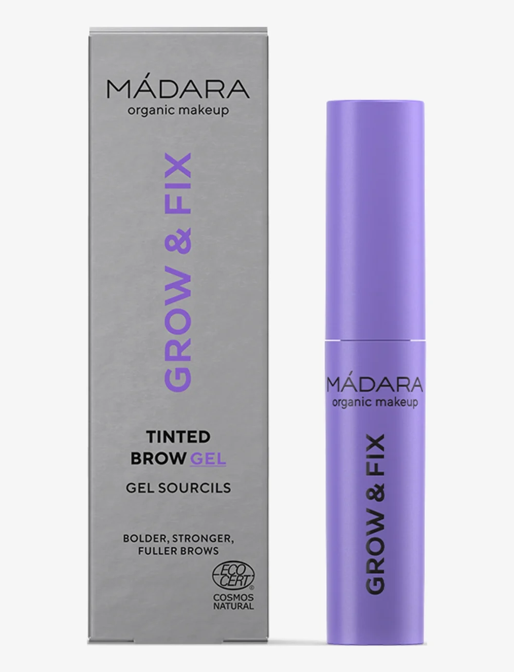 MÁDARA - GROW & FIX Tinted Brow Gel - makeup - #2 light brown - 2