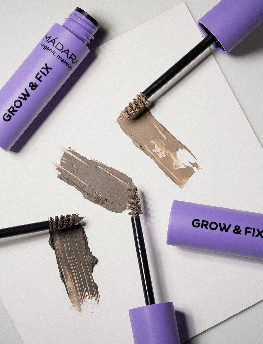 MÁDARA - GROW & FIX Tinted Brow Gel - silmad ja kulmud - #3 medium brown - 5