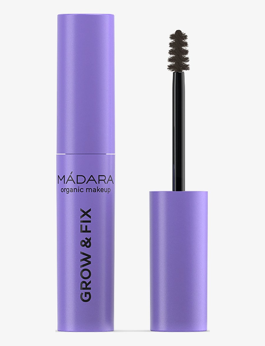 MÁDARA - GROW & FIX Tinted Brow Gel - silmad ja kulmud - #4 dark brown - 1