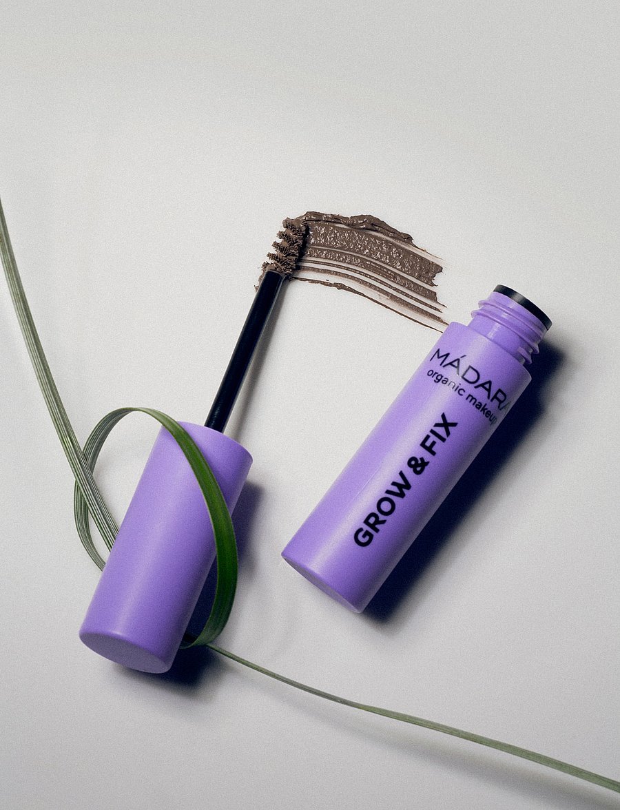 MÁDARA - GROW & FIX Tinted Brow Gel - silmad ja kulmud - #4 dark brown - 4