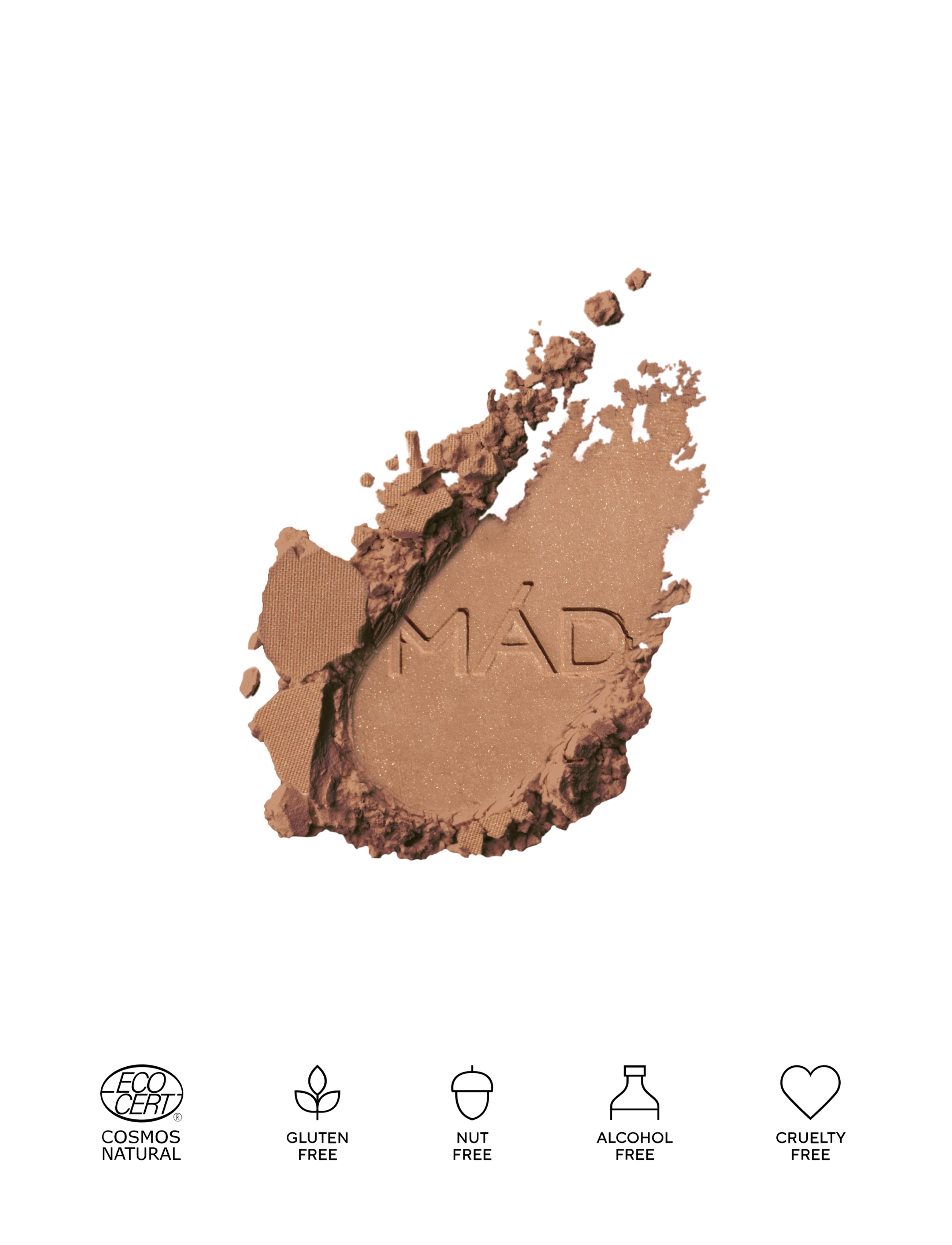 MÁDARA Midsummer Soft Silk Mineral Bronzer, 9 G, Nude, Ansigt > Bronzer, Dame