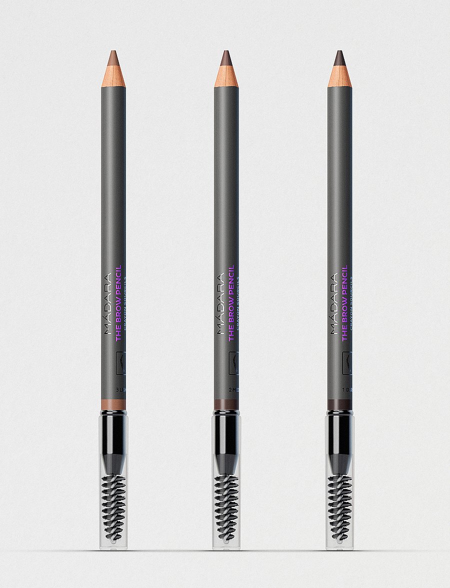 MÁDARA - The Brow Pencil - #1 dark brown - 3