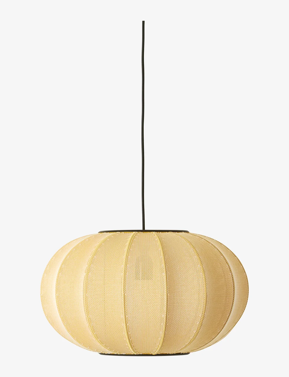 Made by Hand - Knit-Wit 45 Oval Pendant - pendler - sunrise - 0