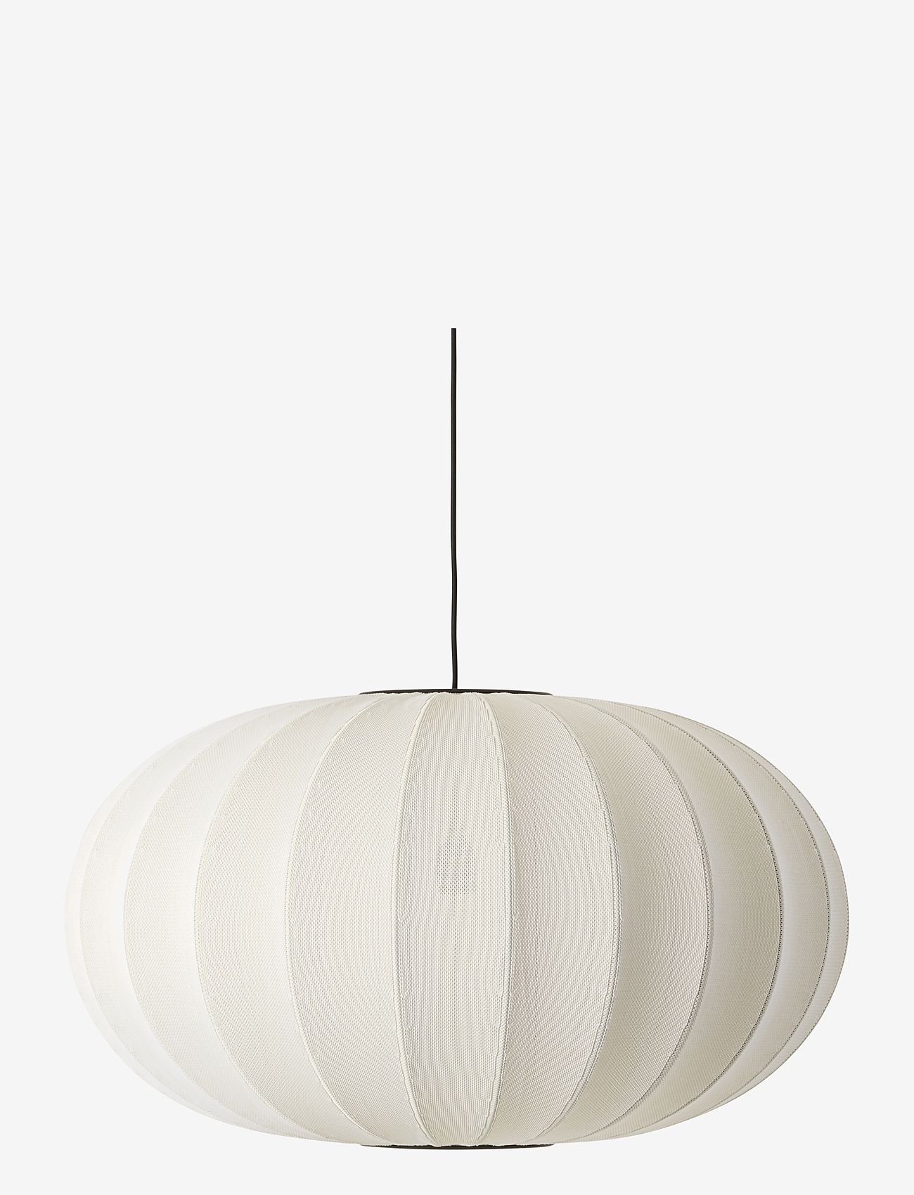 Made by Hand - Knit-Wit 76 Oval Pendant - pendellampor - pearl white - 0