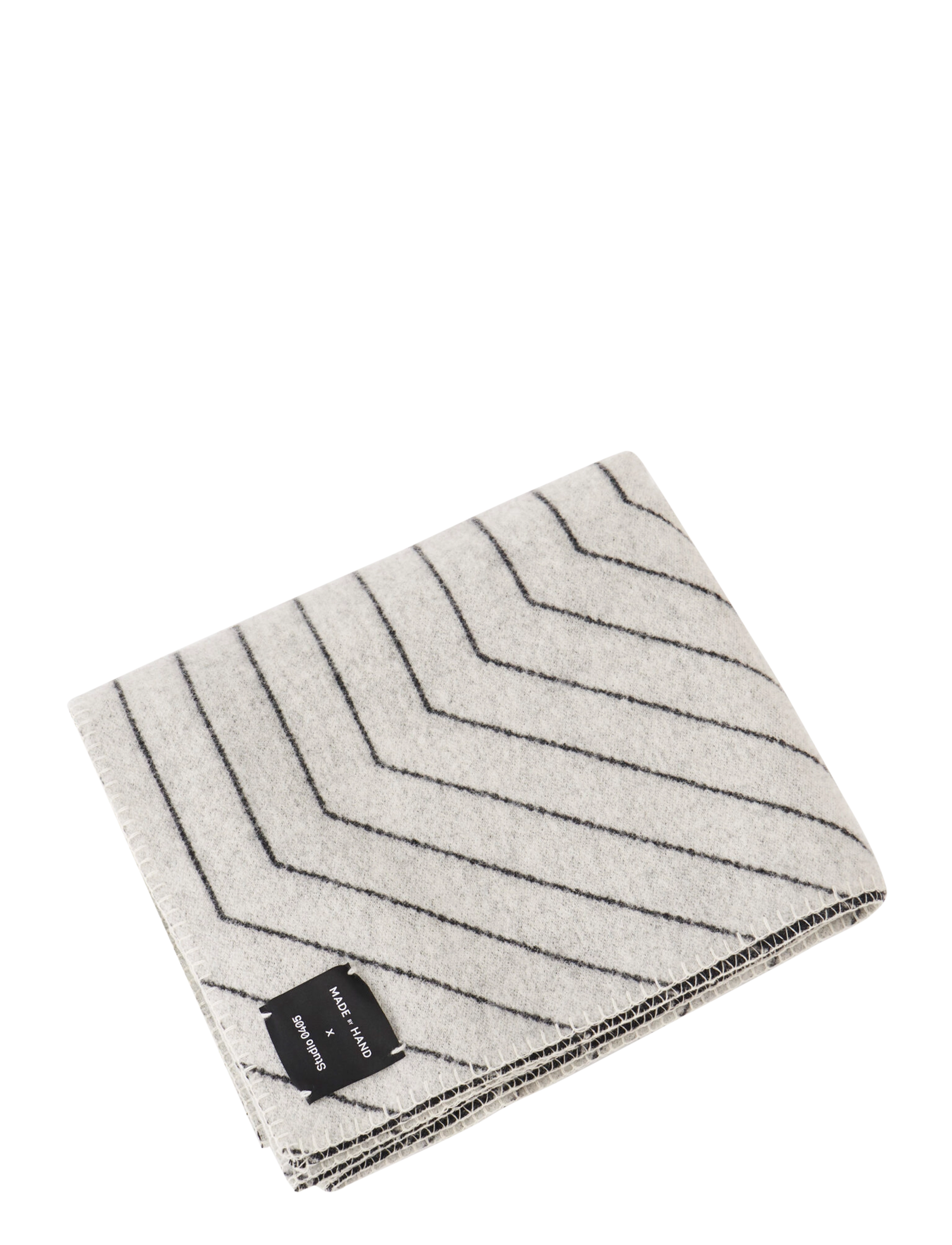 Made by Hand - Pinstripe Throw - black - 1