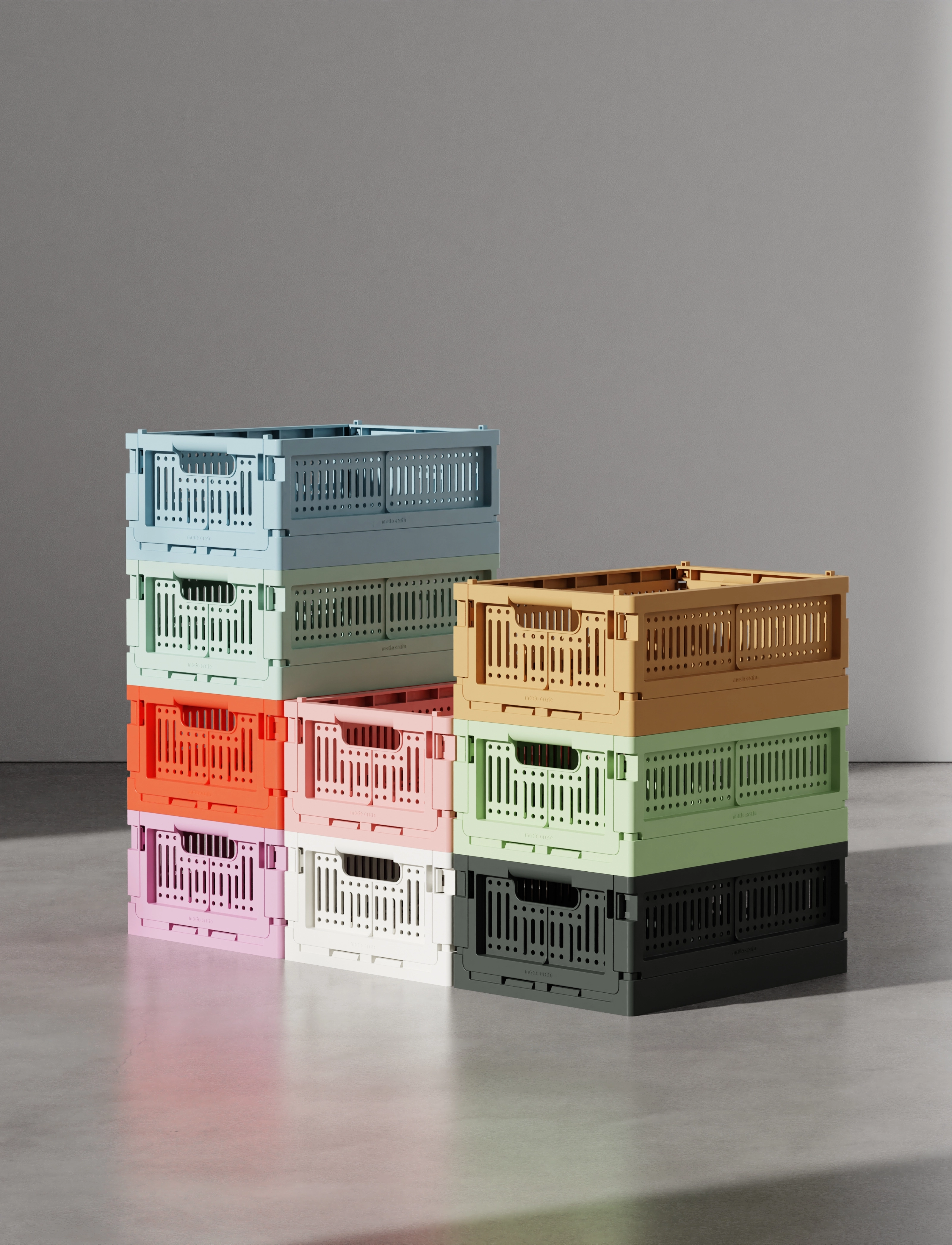 Made Crate Made Crate Mini, 24X16.5X9.5 cm, Blue, Opbevaring > Opbevaringskurve, Unisex