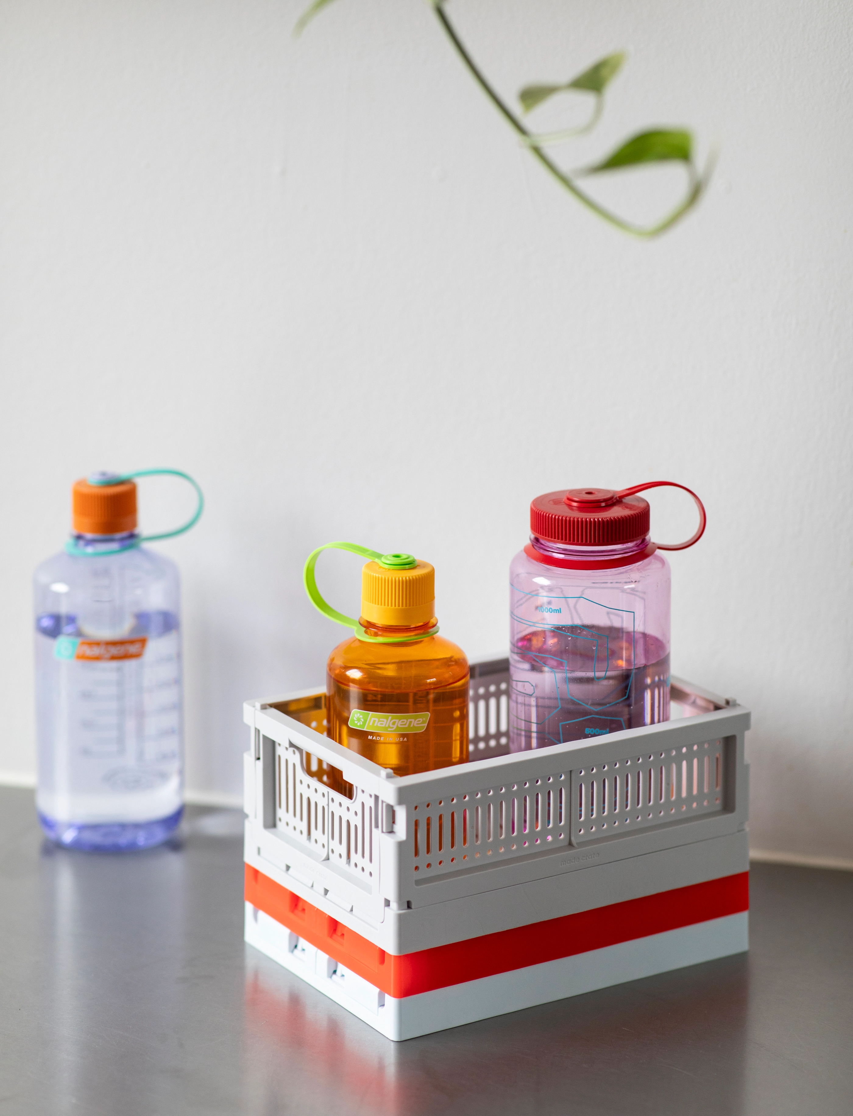 Made Crate Made Crate Mini, 24X16.5X9.5 cm, Grey, Opbevaring > Opbevaringskurve, Unisex