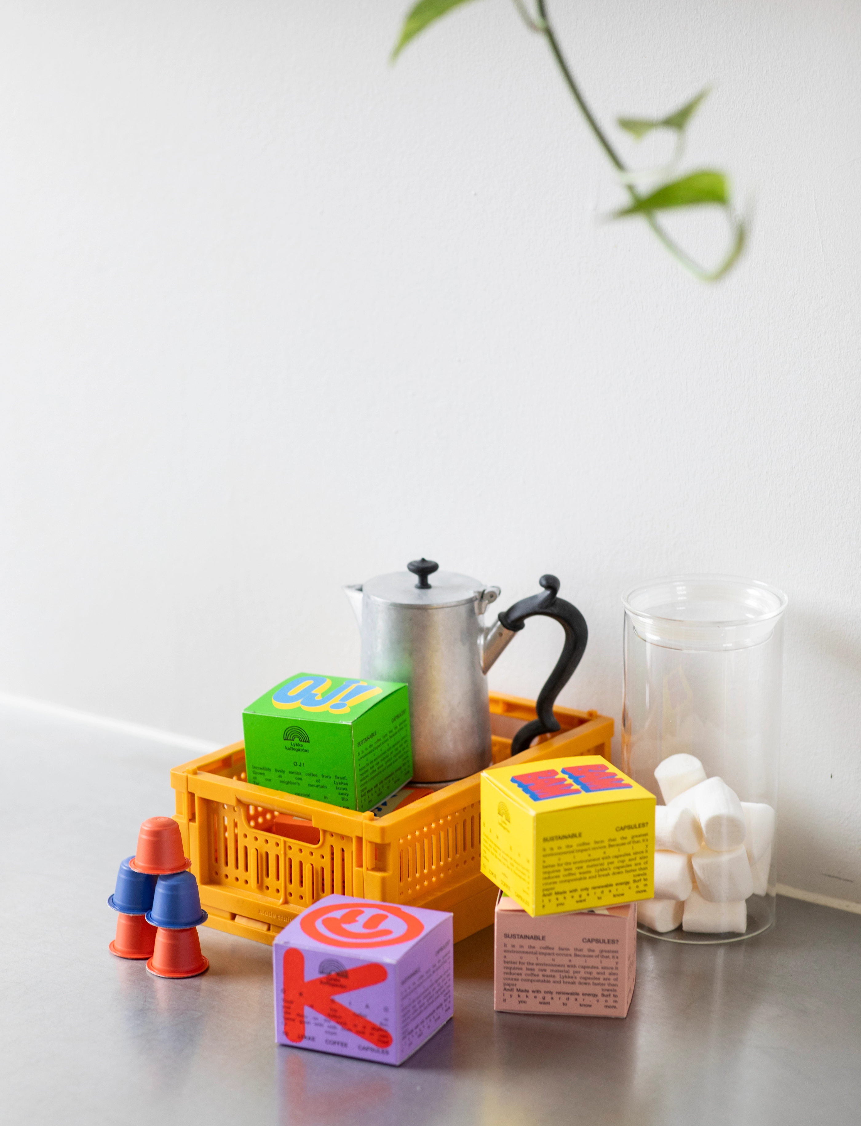 Made Crate Made Crate Mini, 24X16.5X9.5 cm, Yellow, Opbevaring > Opbevaringskurve, Unisex