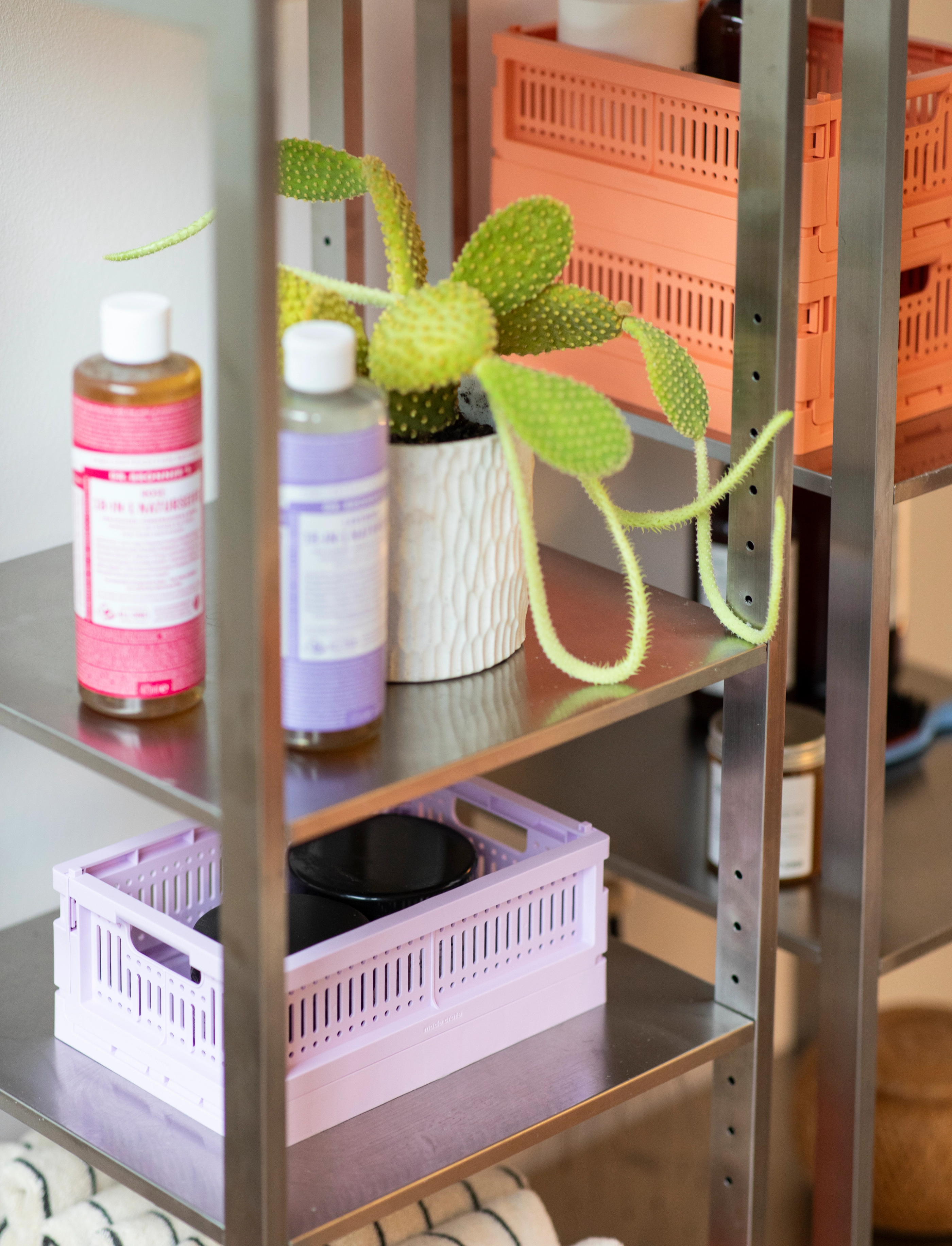Made Crate Made Crate Mini, 24X16.5X9.5 cm, Pink, Opbevaring > Opbevaringskurve, Unisex