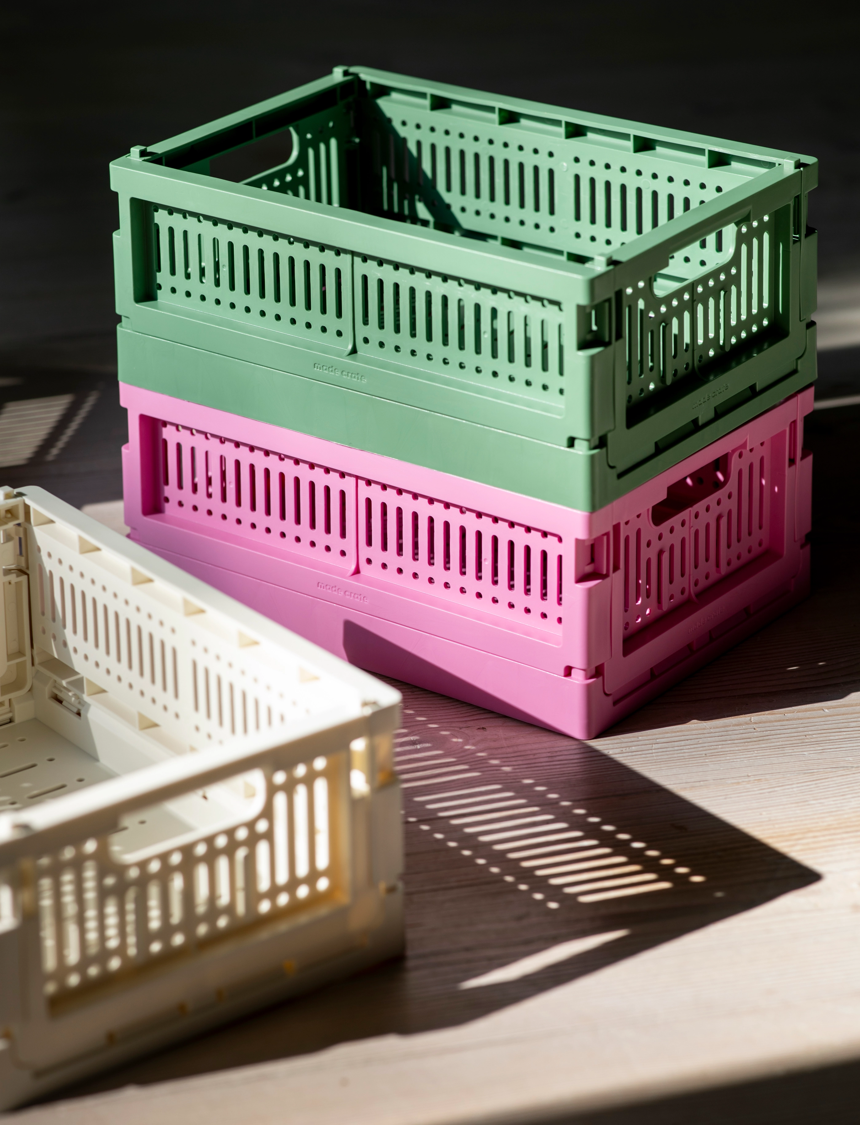 Made Crate Made Crate Mini, 24X16.5X9.5 cm, Pink, Opbevaring > Opbevaringskurve, Unisex