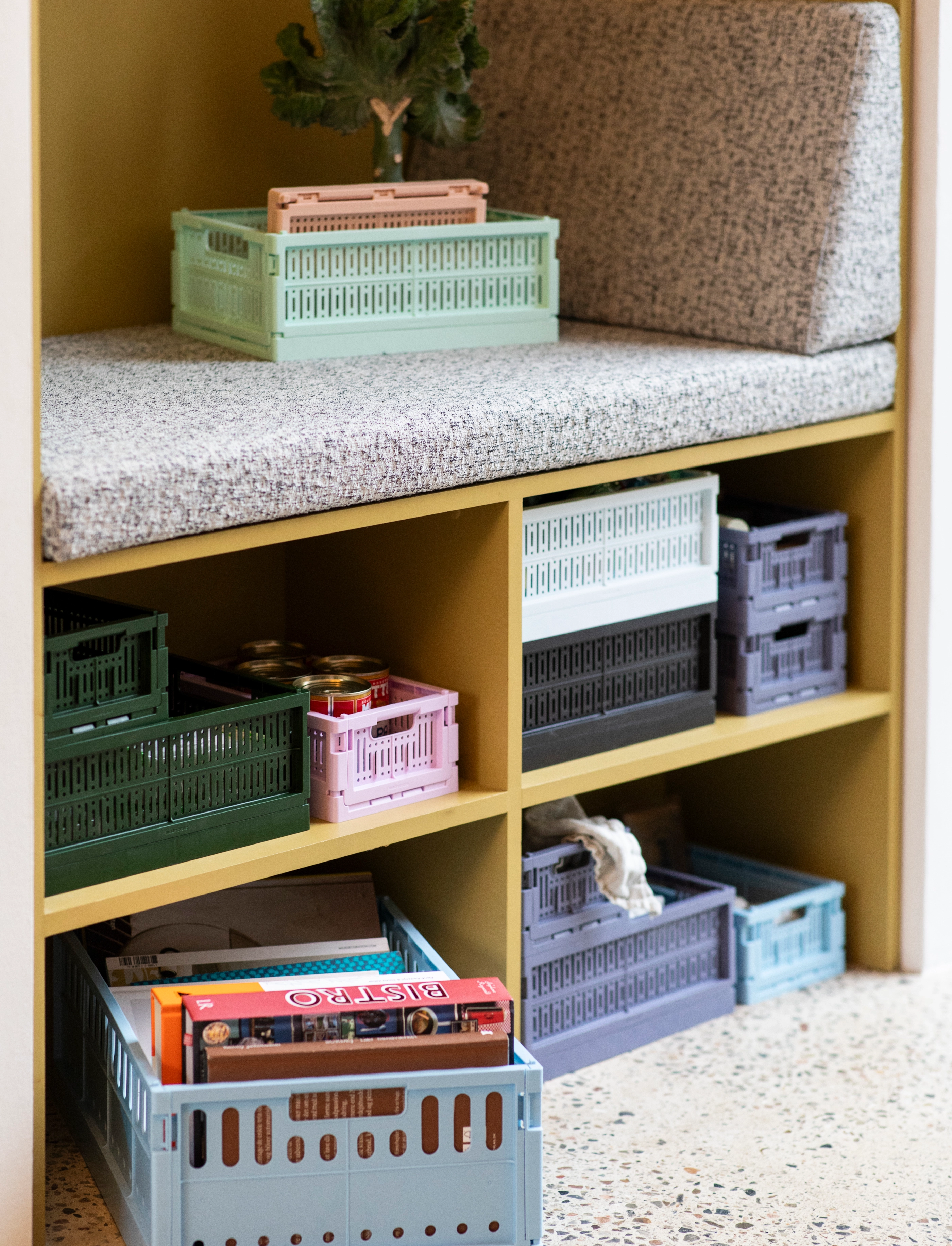 Made Crate Made Crate Midi, 34X24X13 cm, Grey, Opbevaring > Opbevaringskurve, Unisex