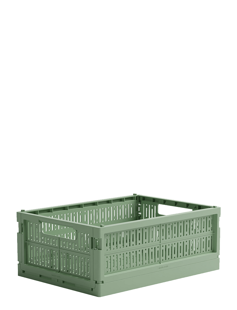 Made Crate - made crate midi - aufbewahrungskörbe - green bean green - 1