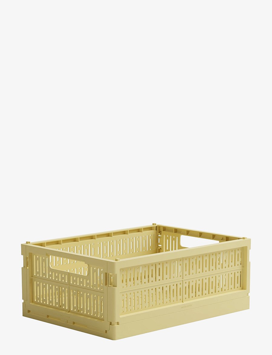Made Crate - made crate midi - aufbewahrungskörbe - lemon cream - 1