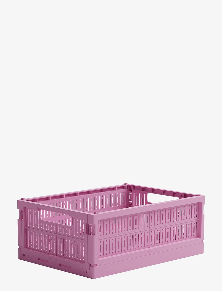 Made Crate - made crate midi - aufbewahrungskörbe - soft fuchsia - 0