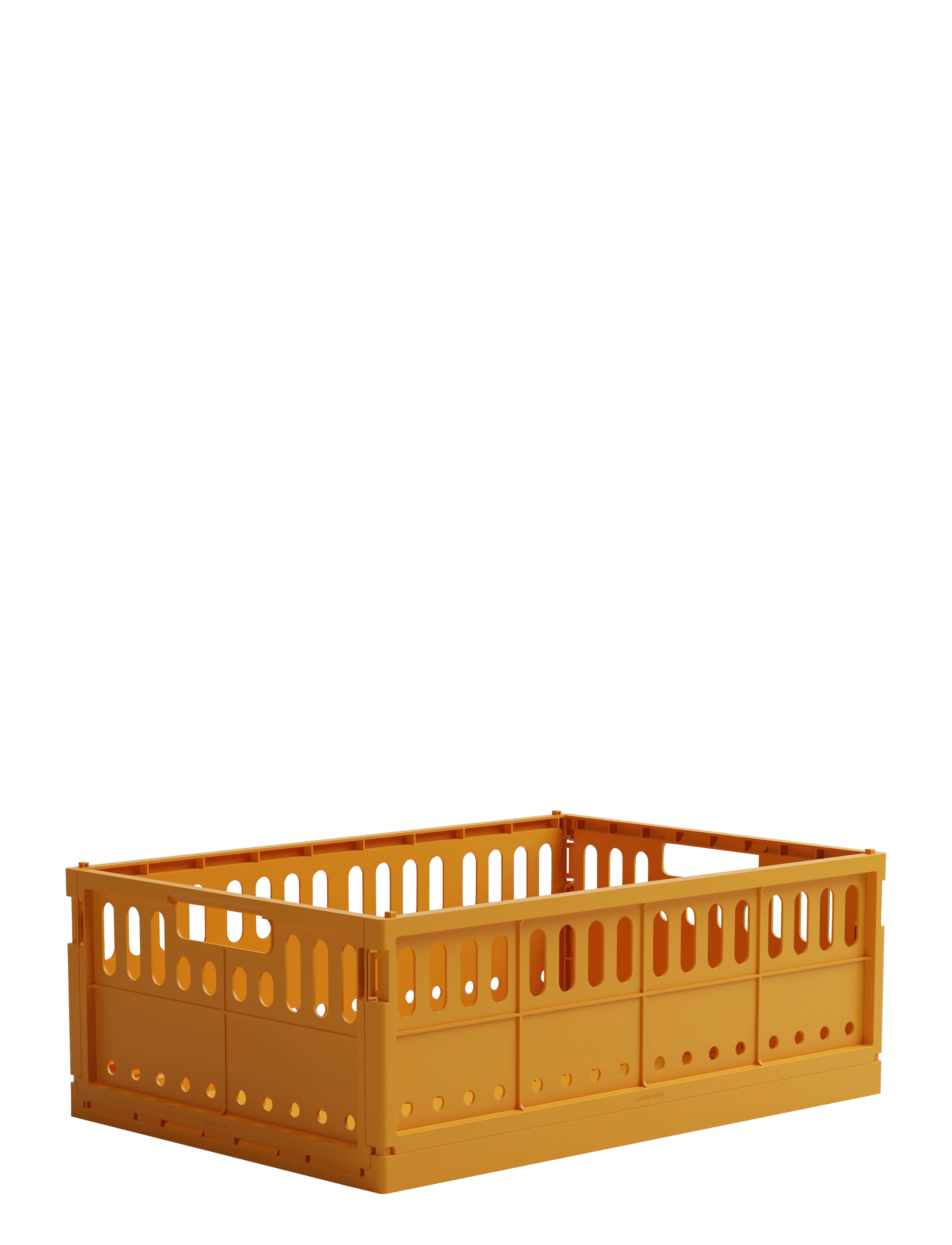 Made Crate Made Crate Maxi, 48X34X17.5 cm, Yellow, Opbevaring > Opbevaringskurve, Unisex