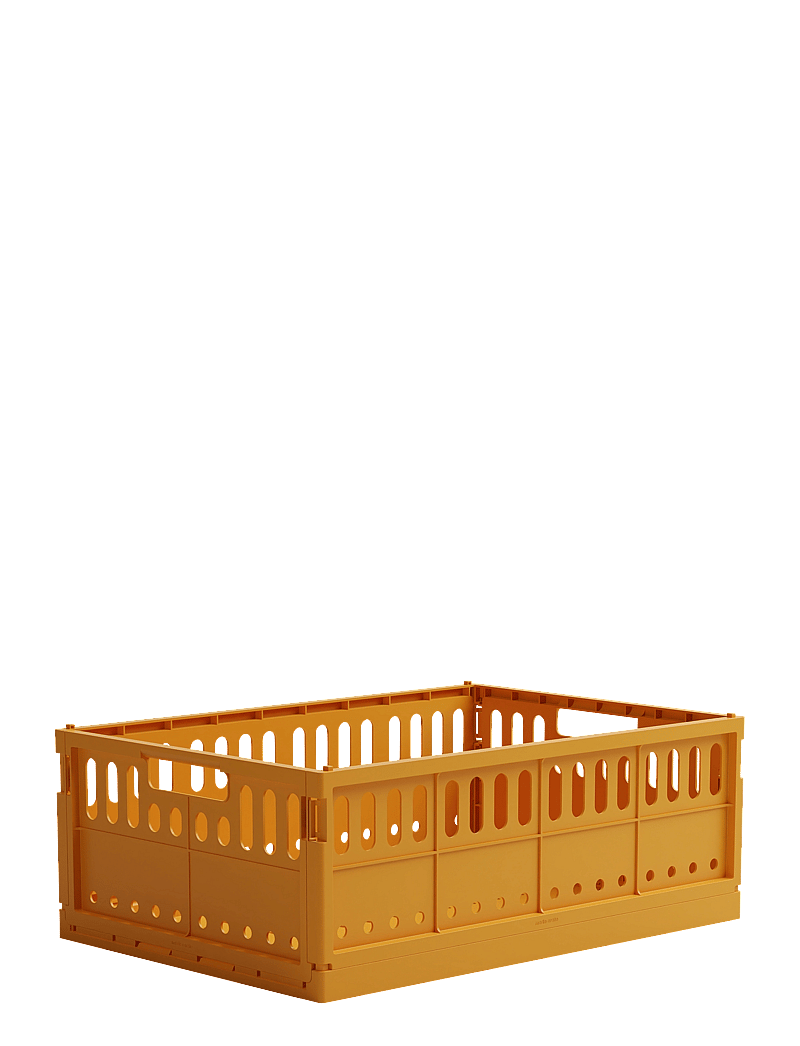 Made Crate - made crate maxi - aufbewahrungskörbe - mustard - 0