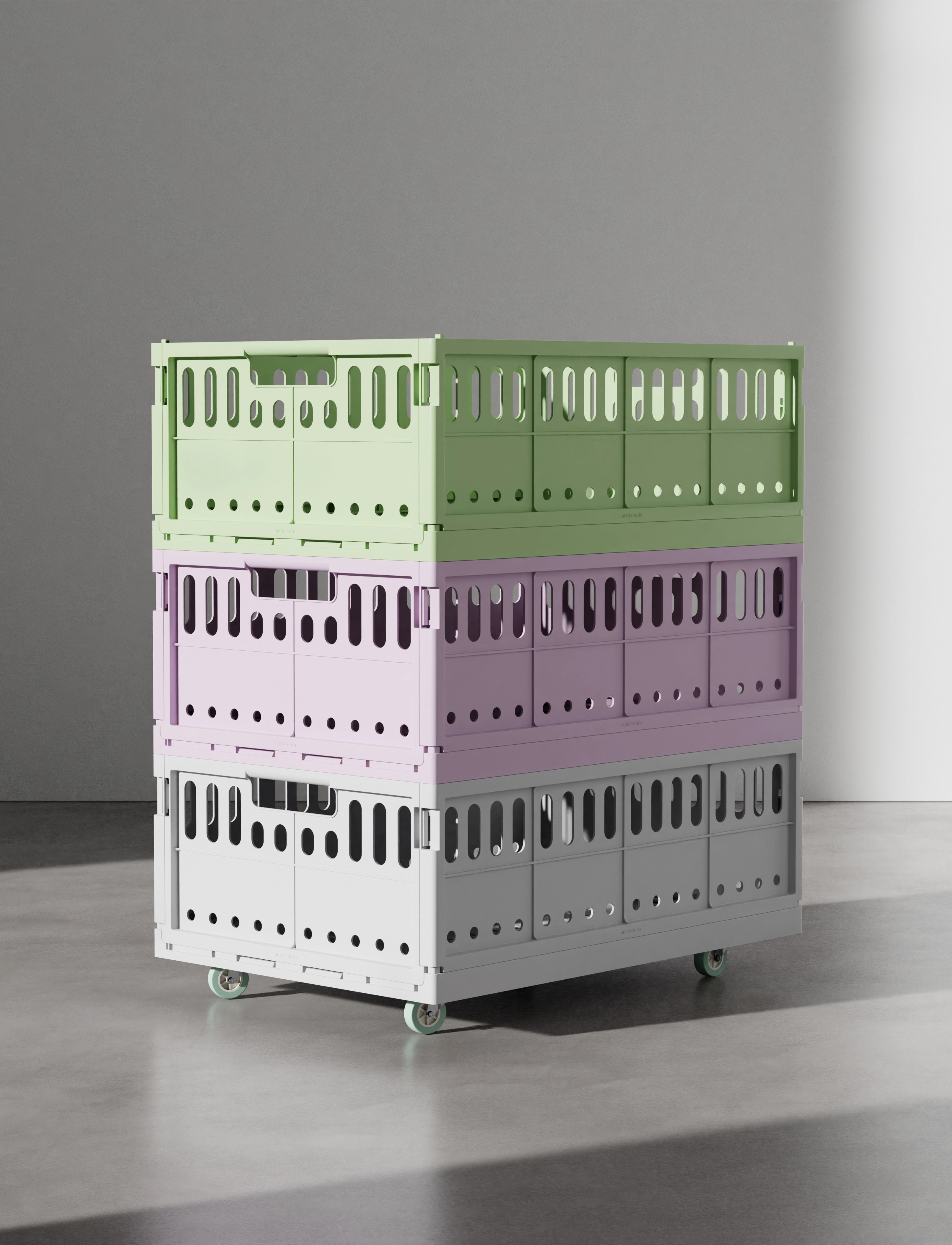 Made Crate Made Crate Maxi, 48X34X17.5 cm, Green, Opbevaring > Opbevaringskurve, Unisex