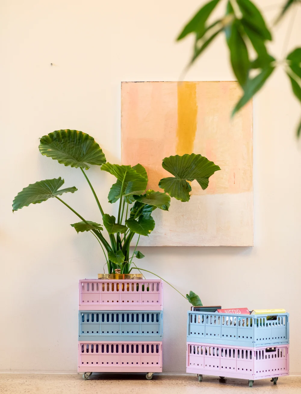 Made Crate - made crate wheels - aufbewahrungskörbe - minty - 2