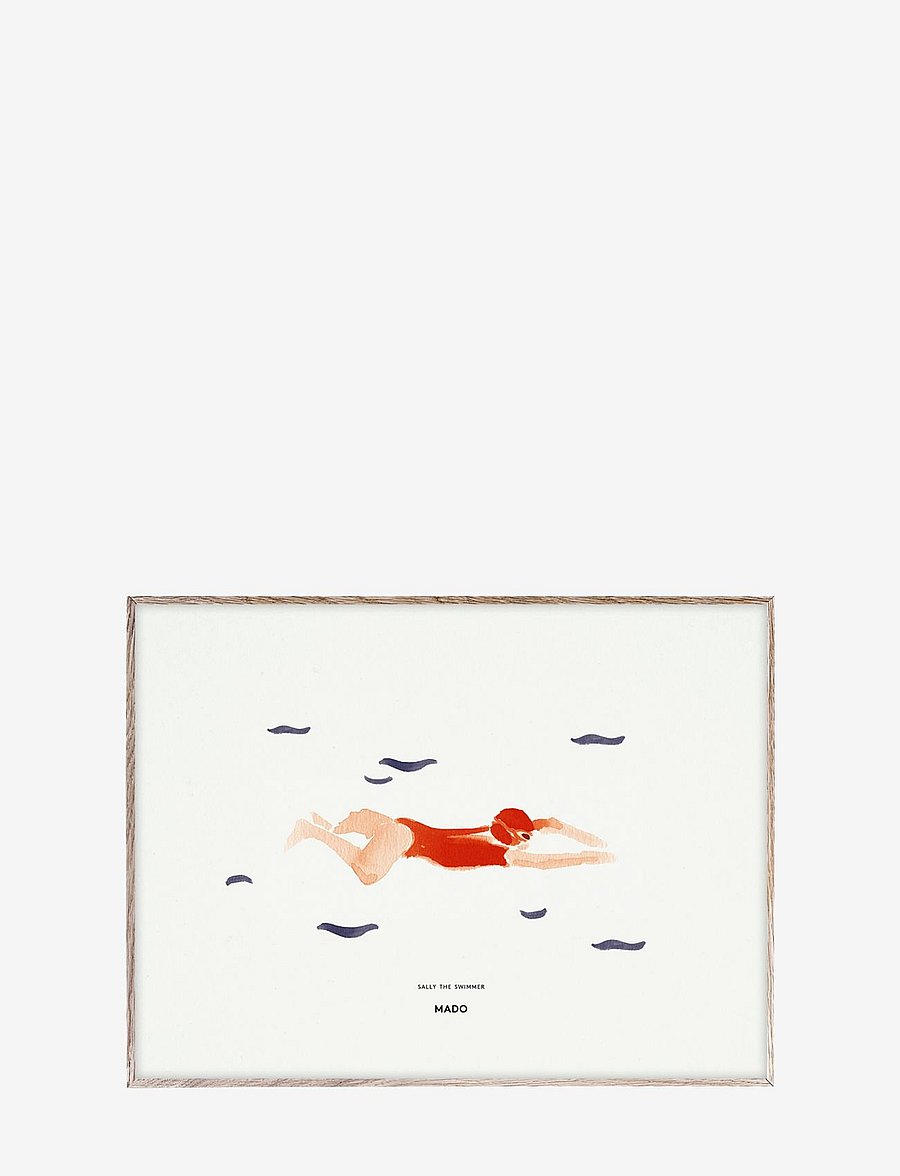 MADO - Sally the Swimmer - 30x40 - multi - 0