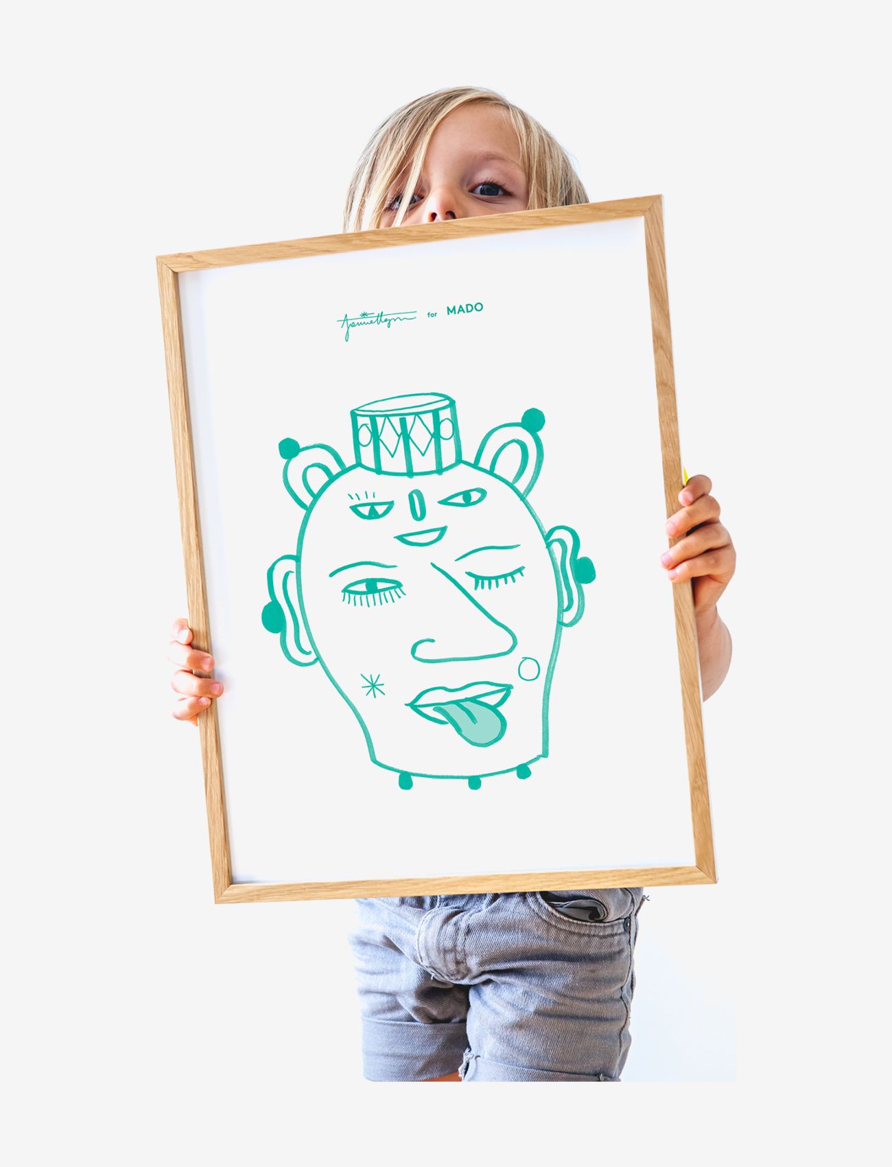 MADO - Head Vase Lu - 30x40 - abstraktid - multi - 1