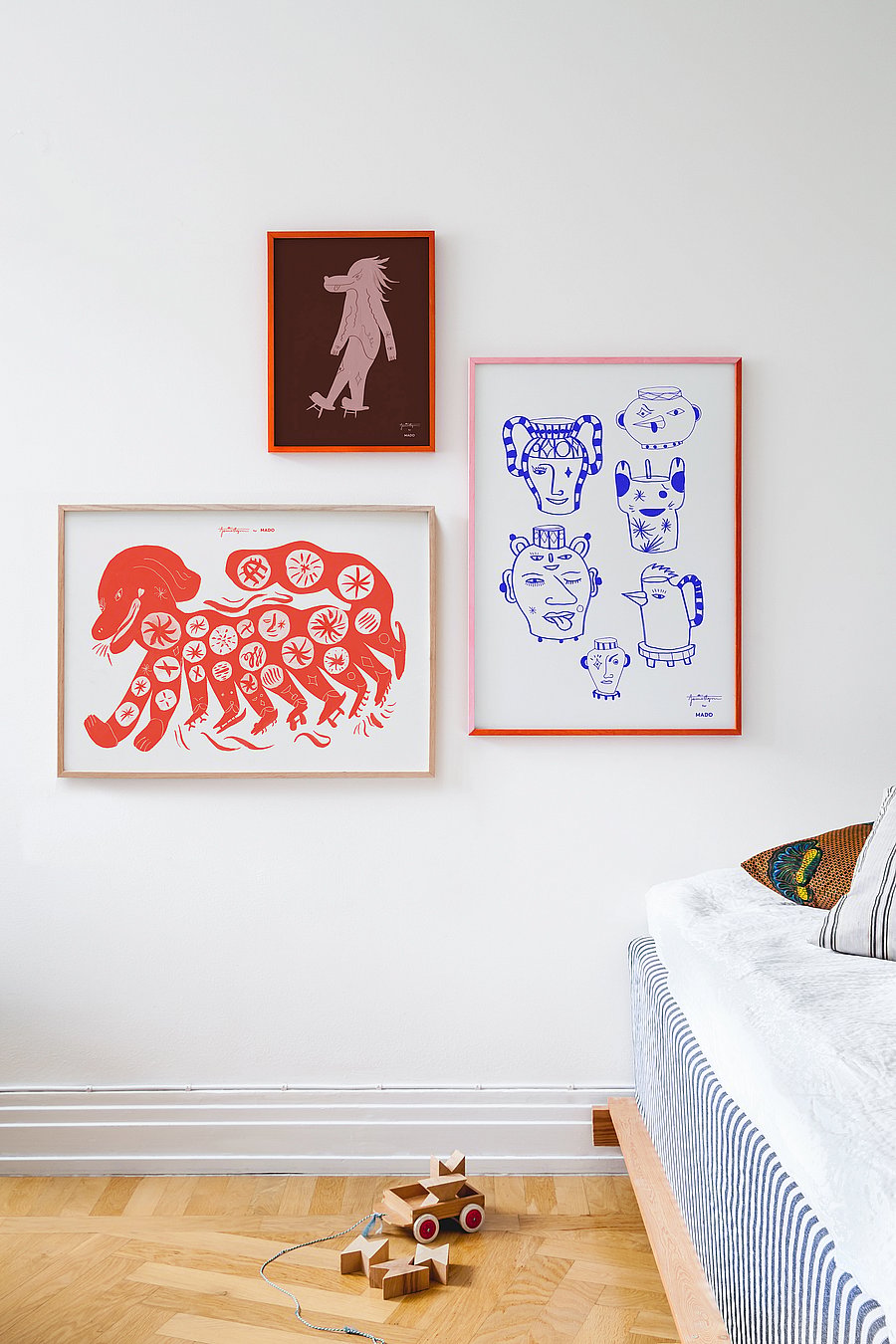 MADO - Chinese Dog, Red - 50x70 - plakatid - multi - 1