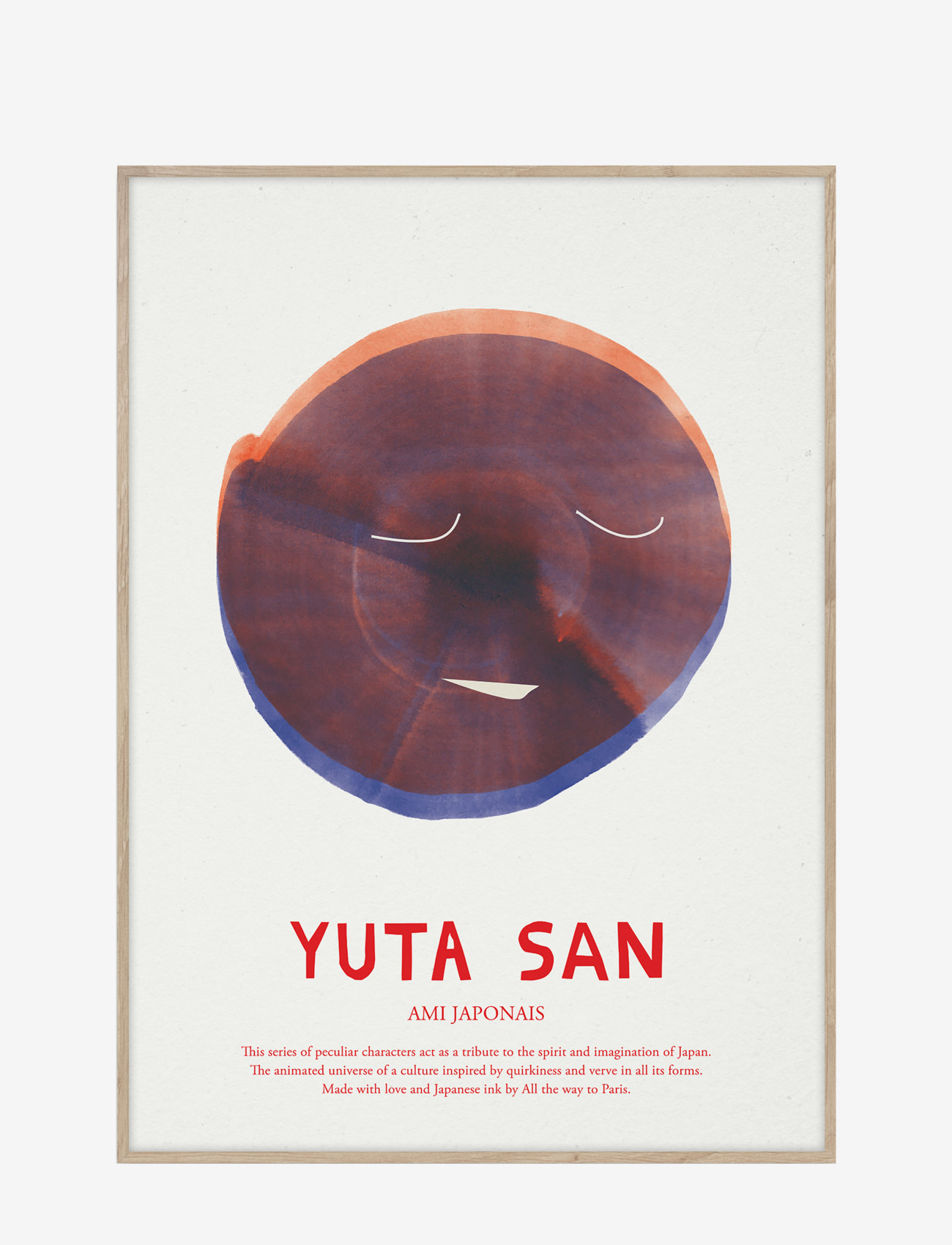 MADO Yuta San, 50X70 Patterned - 50X70CM - Kinder