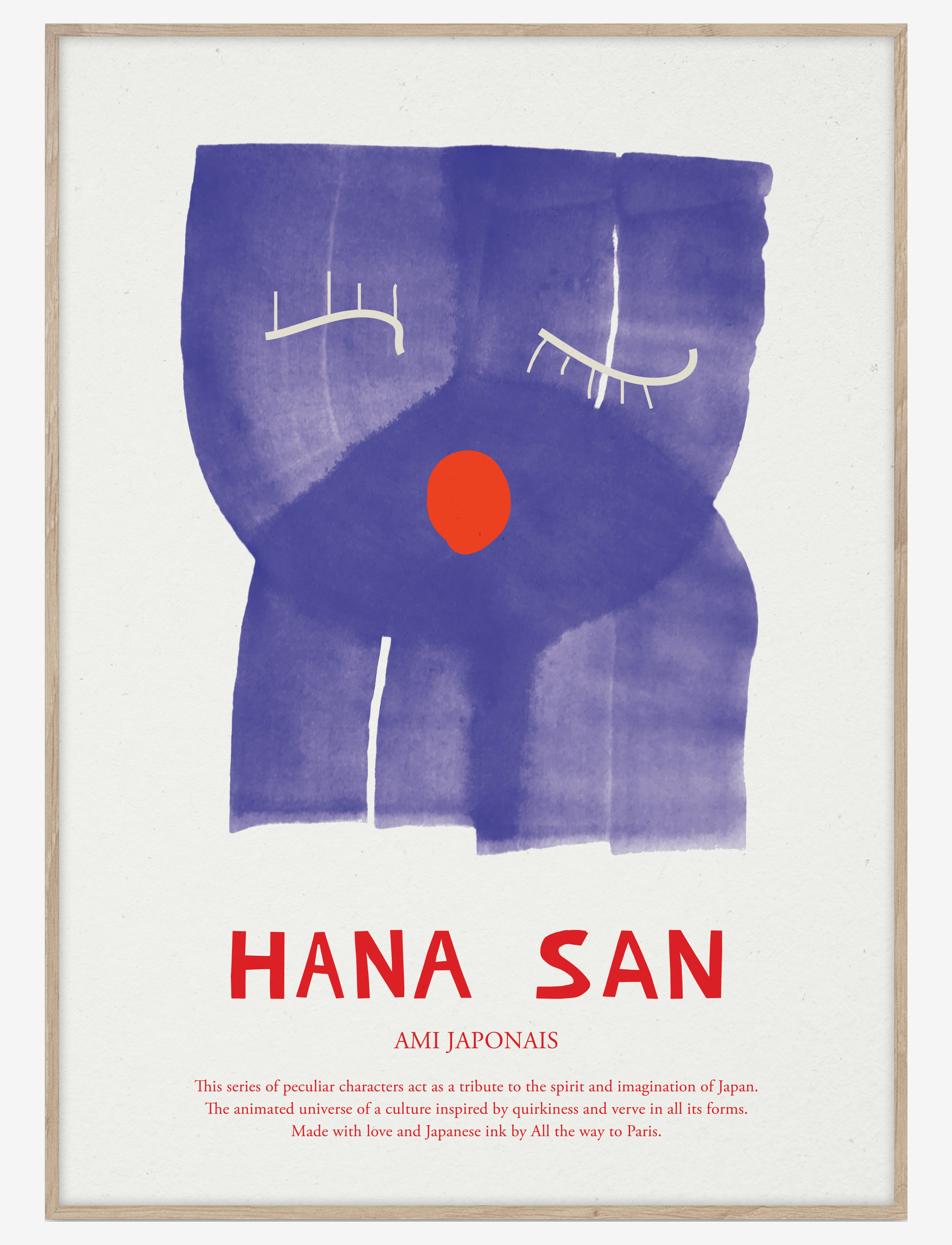 Hana San, 50x70 - MULTI