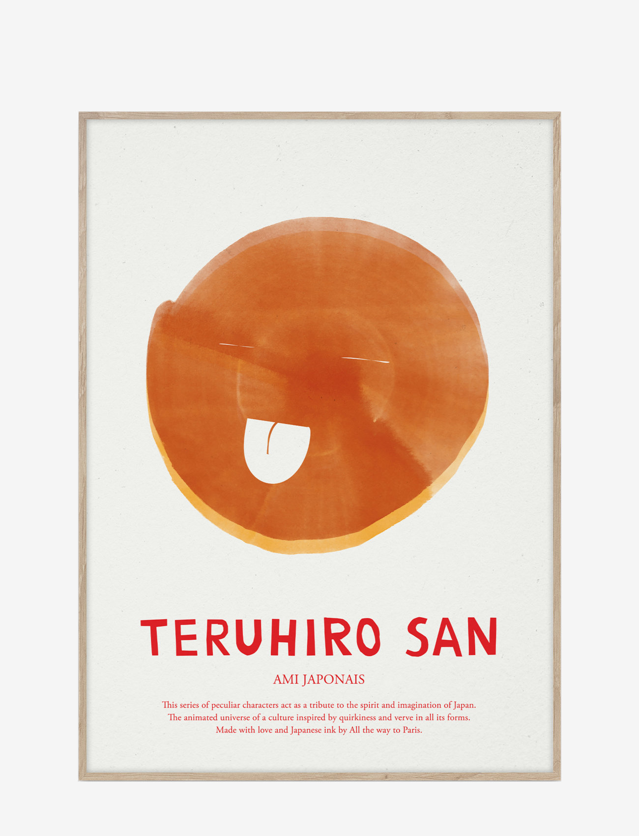 MADO Teruhiro San, 50x70 - MADO - MULTI / orange