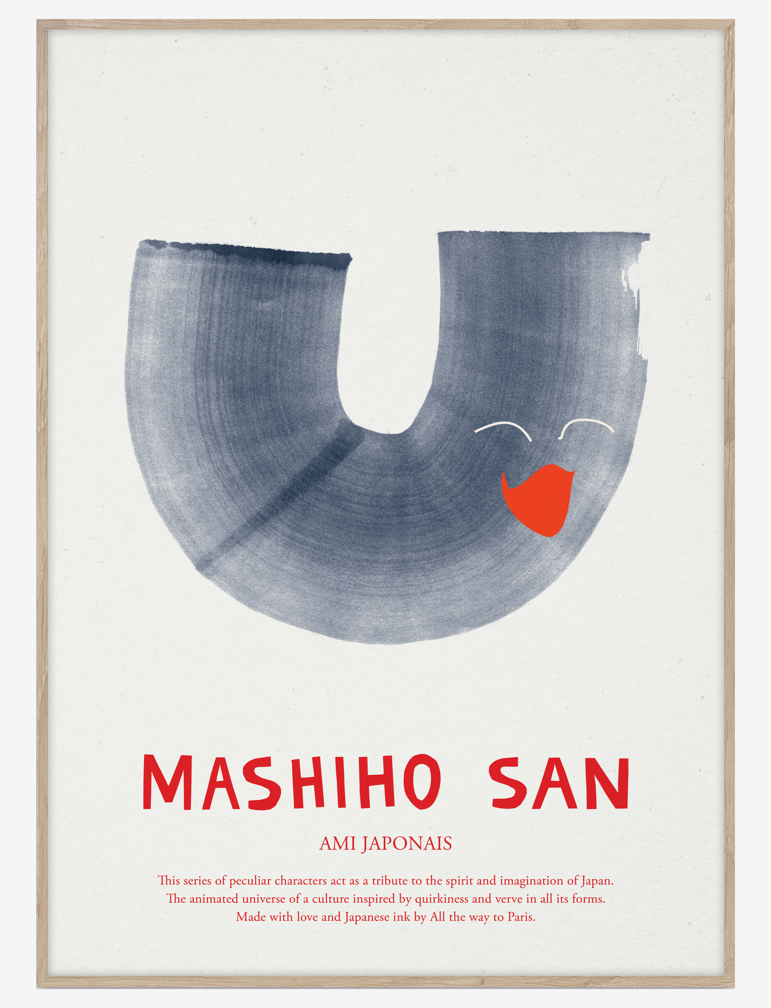 MADO Mashiho San, 50X70 Patterned - 50X70CM - Kinder