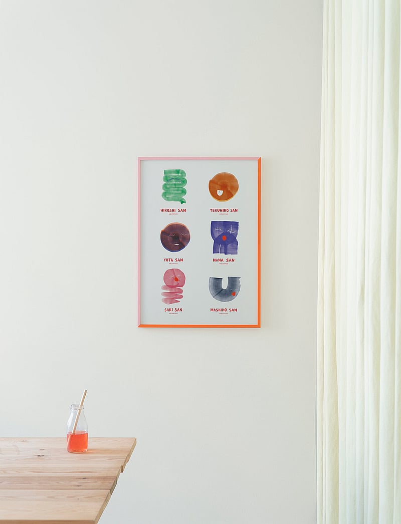 MADO - Amis Japonais - 50x70 - abstraktid - multi - 1