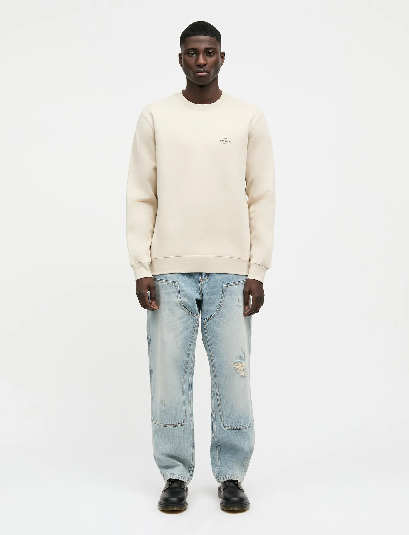 Mads Nørgaard Standard Crew Logo Sweat - - S 2