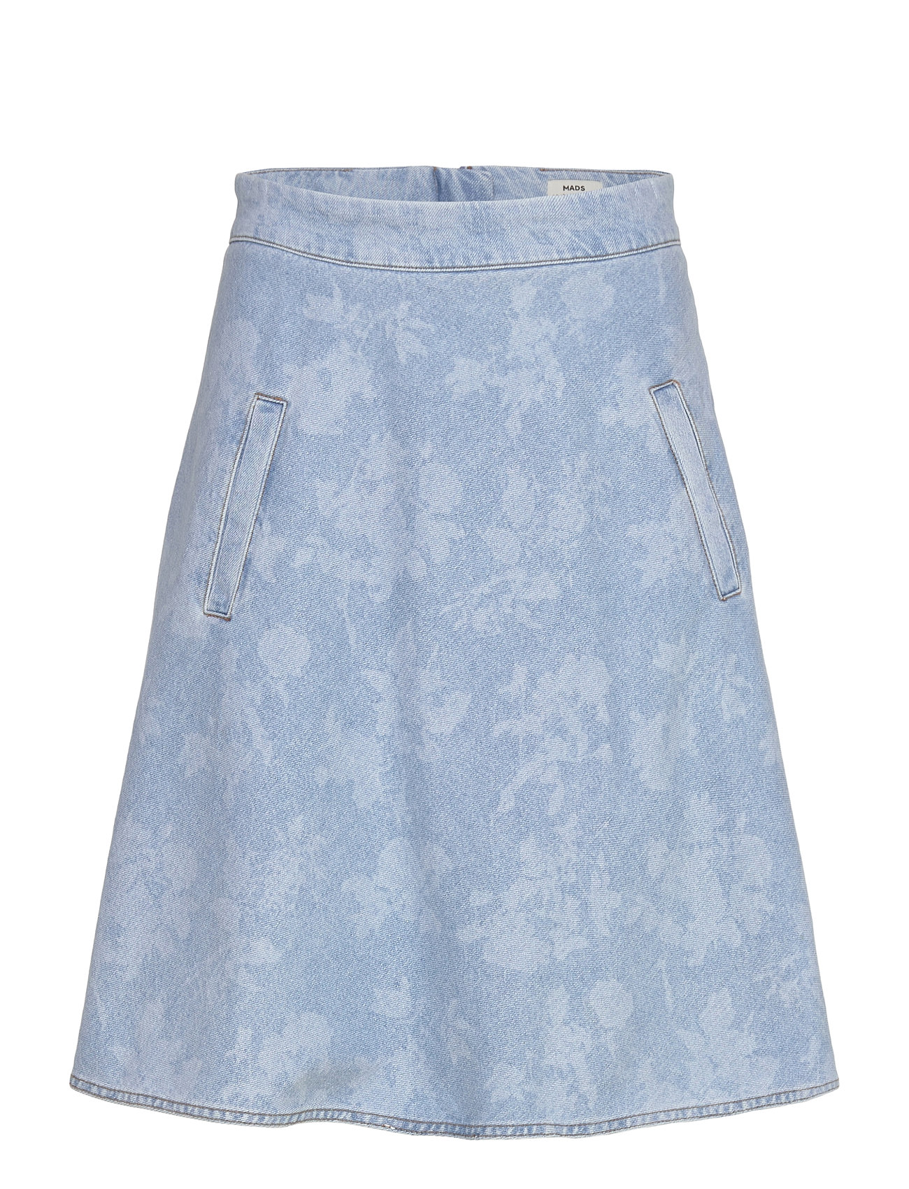Mads Nørgaard Art Denim Stelly Skirt - Blue - 34